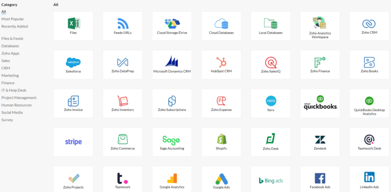 importing data options