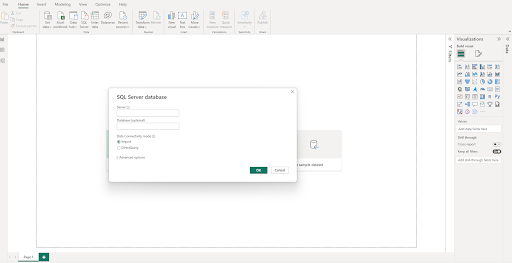 connecting to a SQL database
