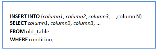 SQL INSERT INTO SELECT into Specify Columns