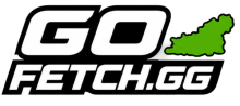 GO FETCH.GG logo featuring stylized "GO" text, a green map of Guernsey, and "FETCH.GG" text.