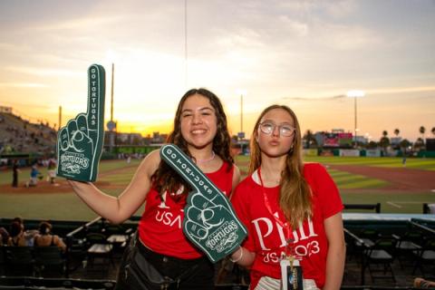 Students in a lecture session