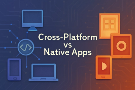 Cross-Platform vs Native Apps: Making the Right Choice for Your Business - Cross Platform Development blog post cover image