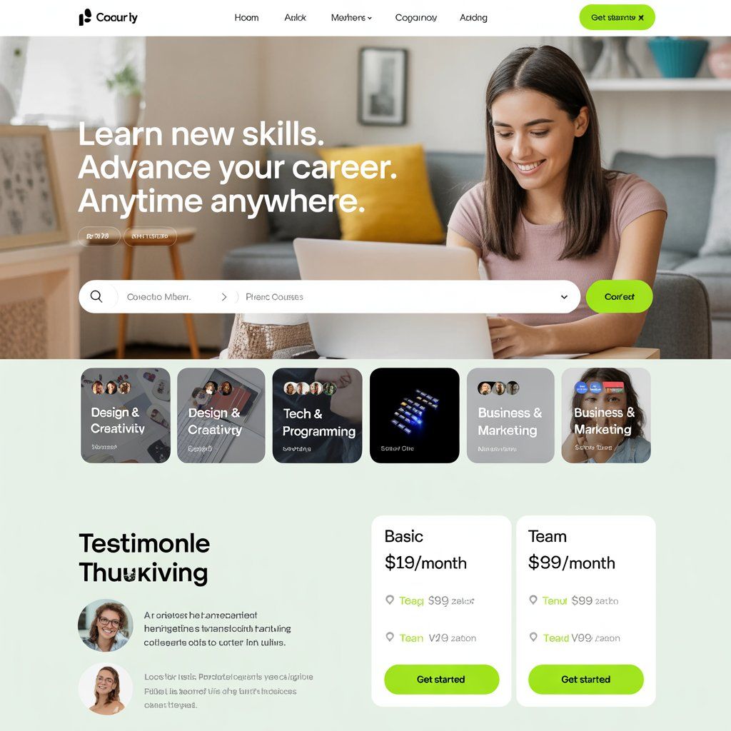 UI/UX Standard Website