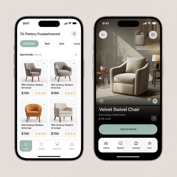 E-Commerce Minimal Mobile App