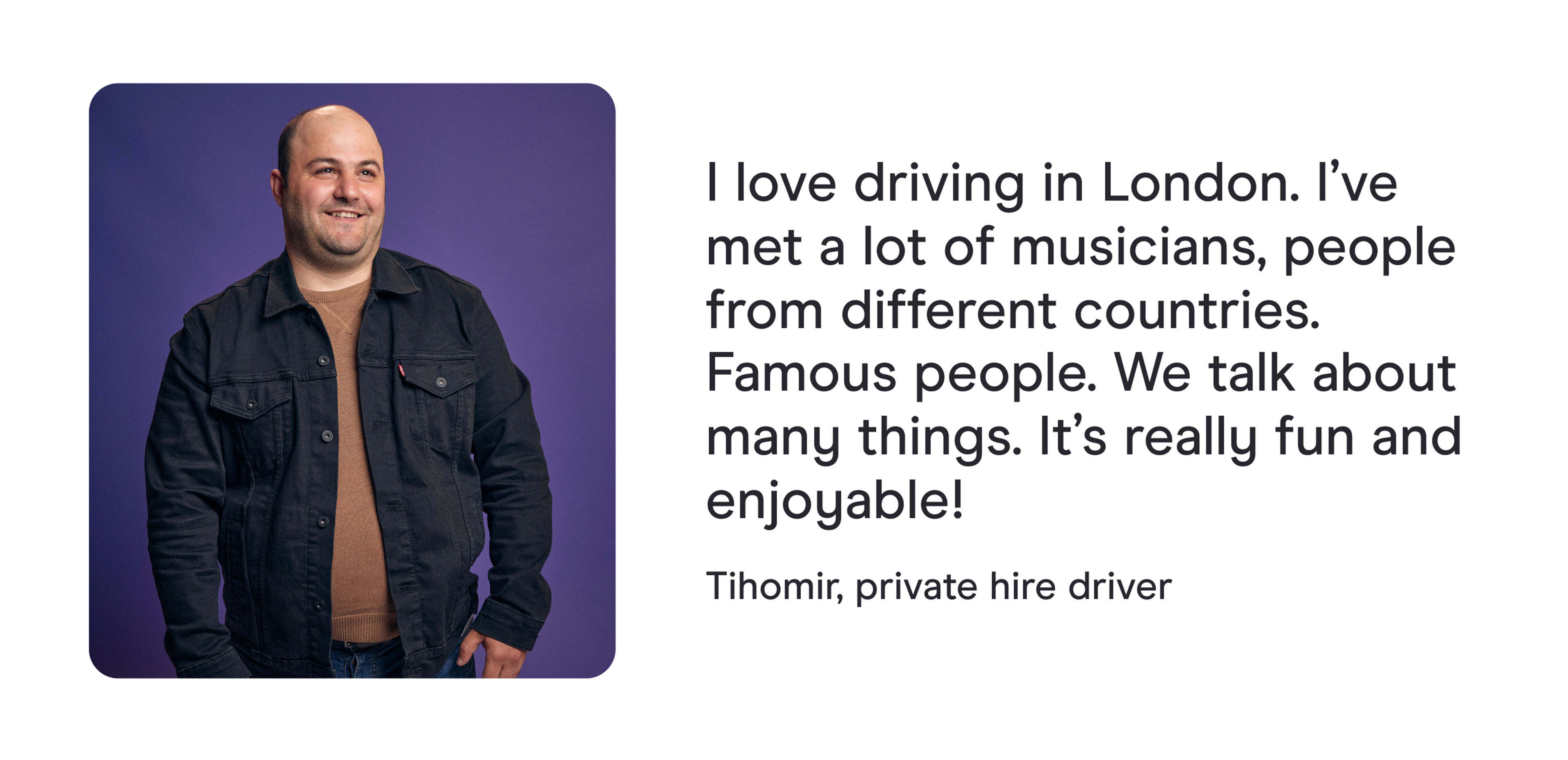 Zego customer stories: Tihomir, private hire driver