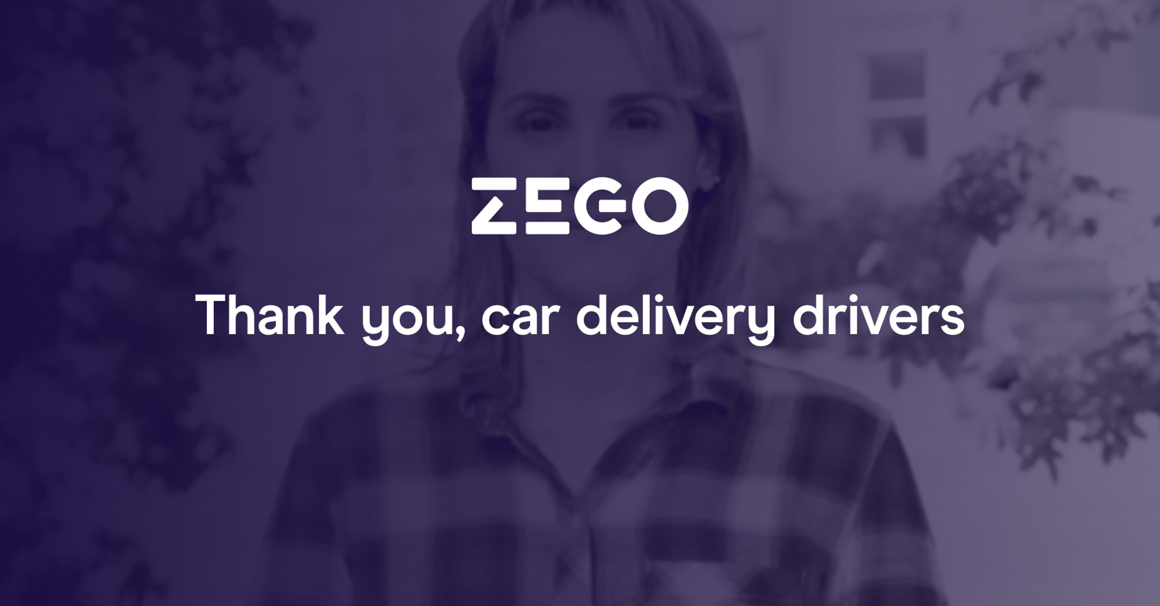 Thank you, car delivery drivers