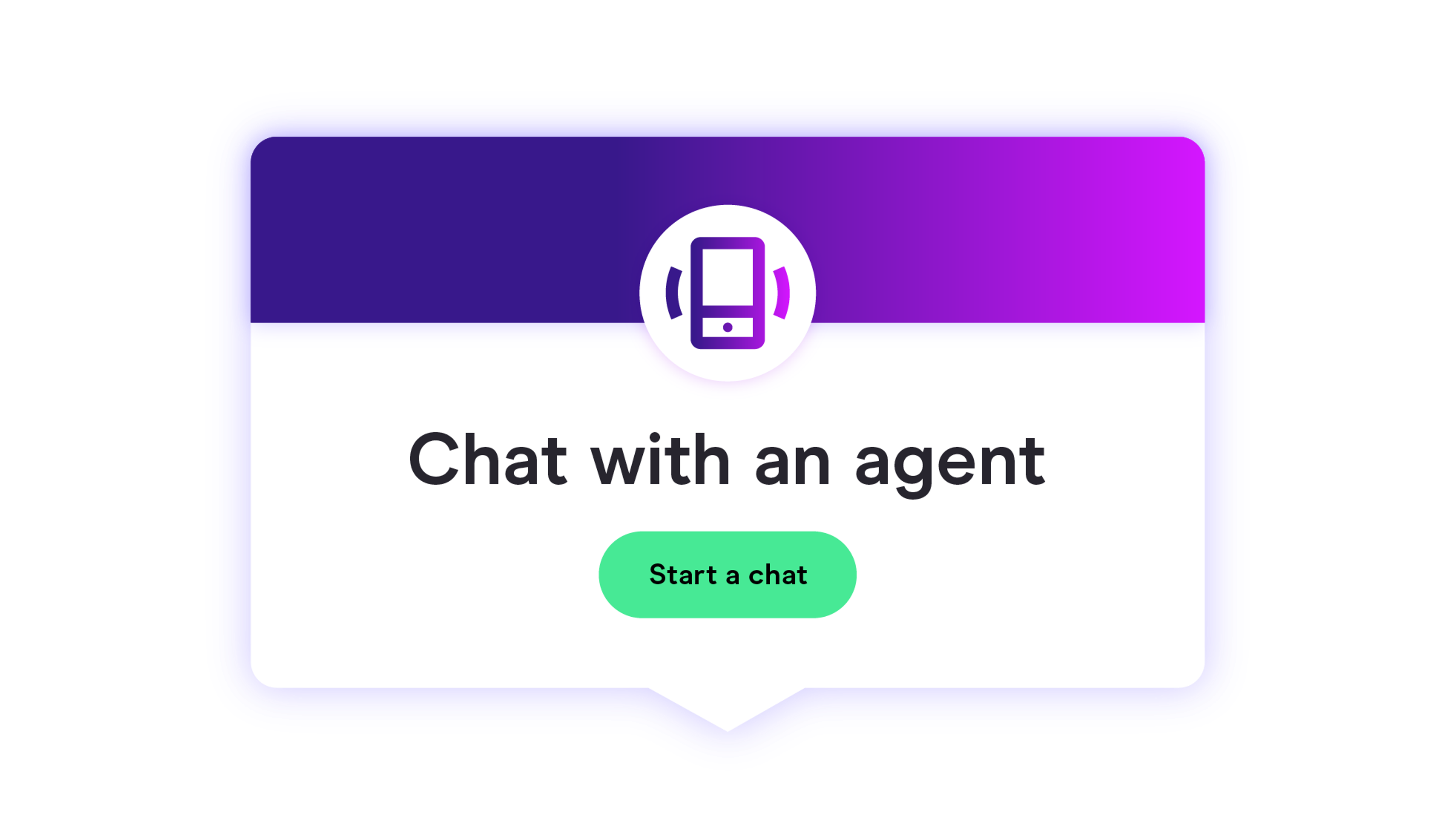 Zego live chat support pop up window