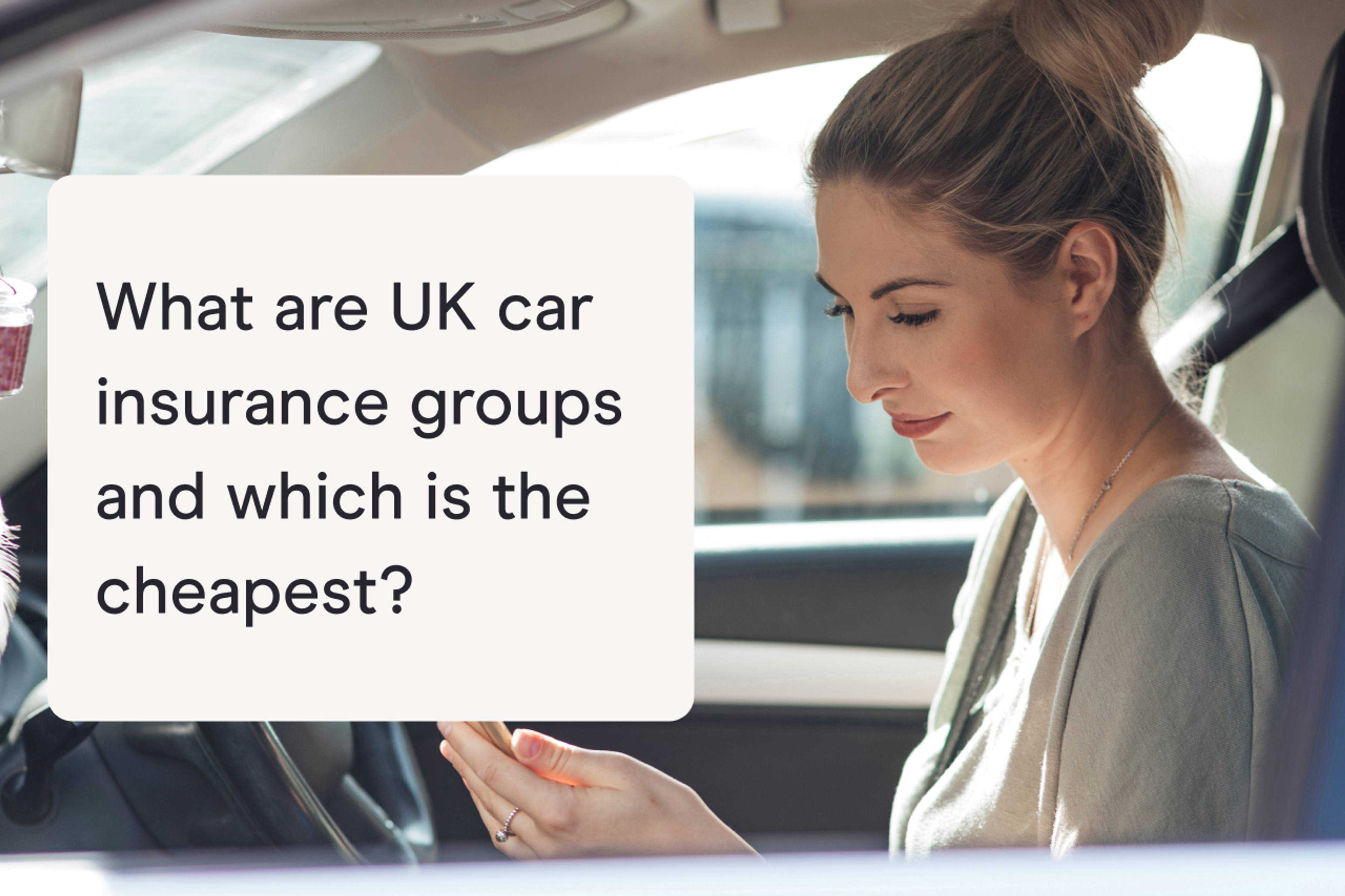 What are UK car insurance groups and which is the cheapest?