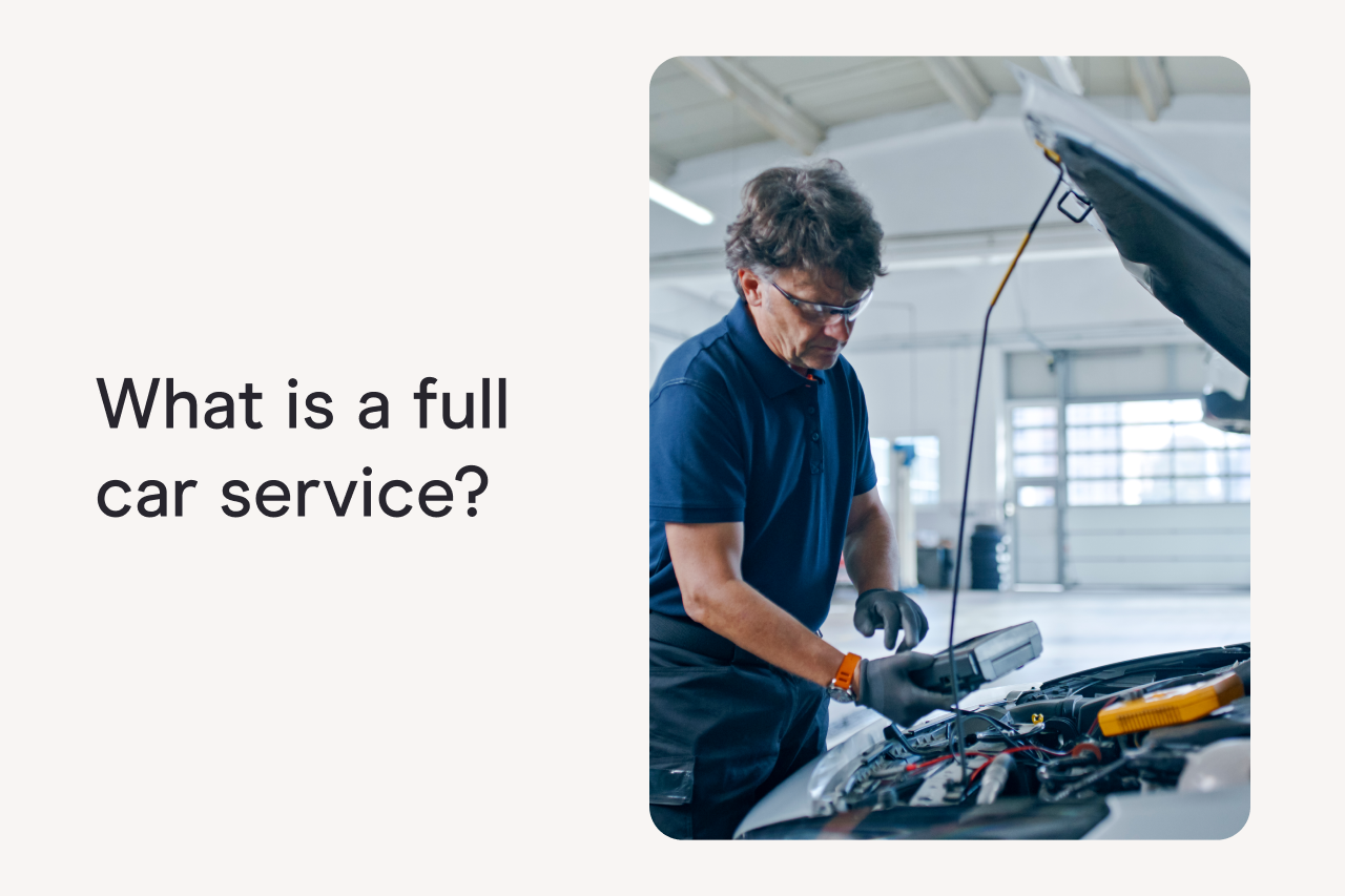 What is a full car service?