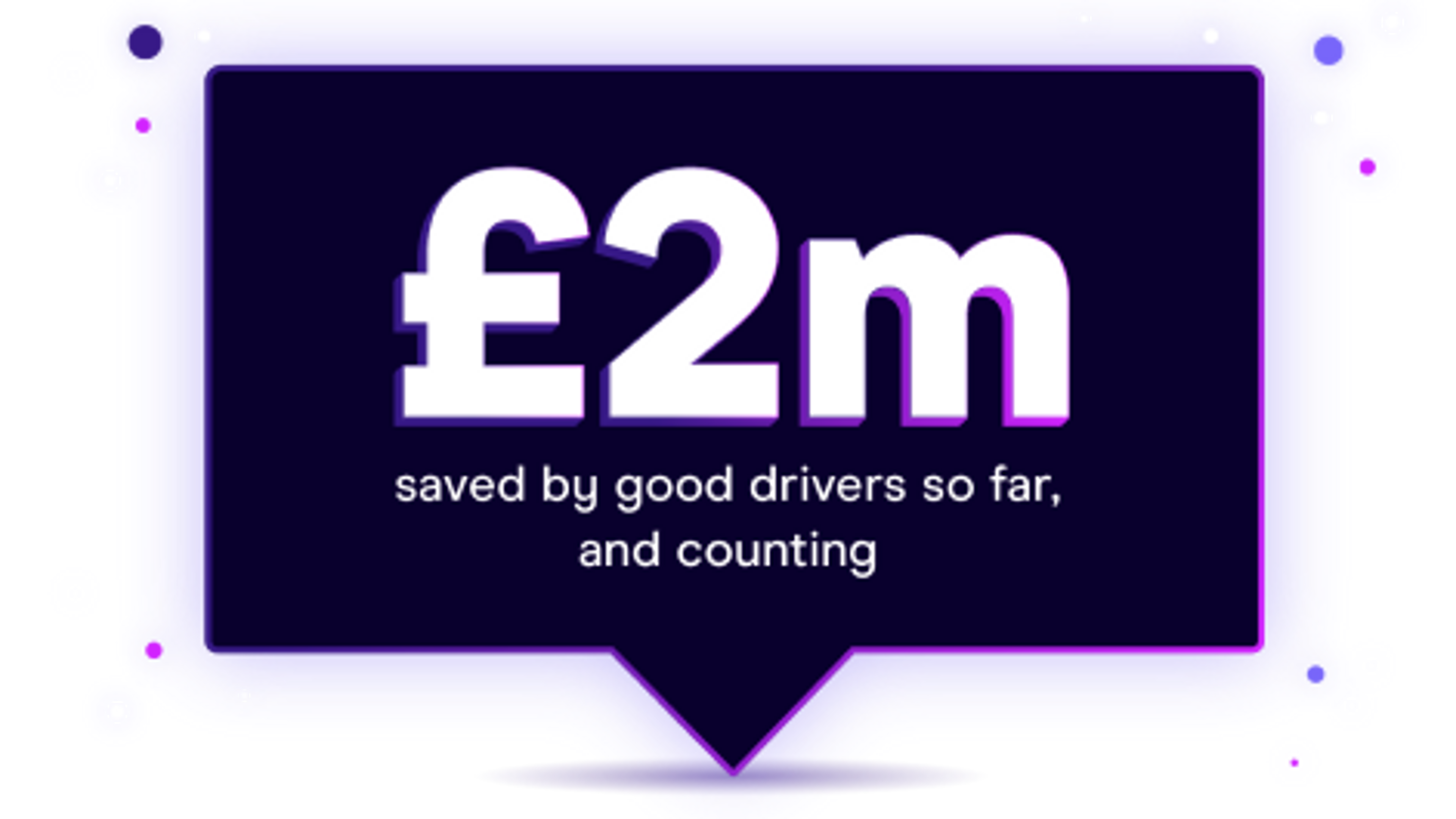 Image with text showing how much Zego has saved customers