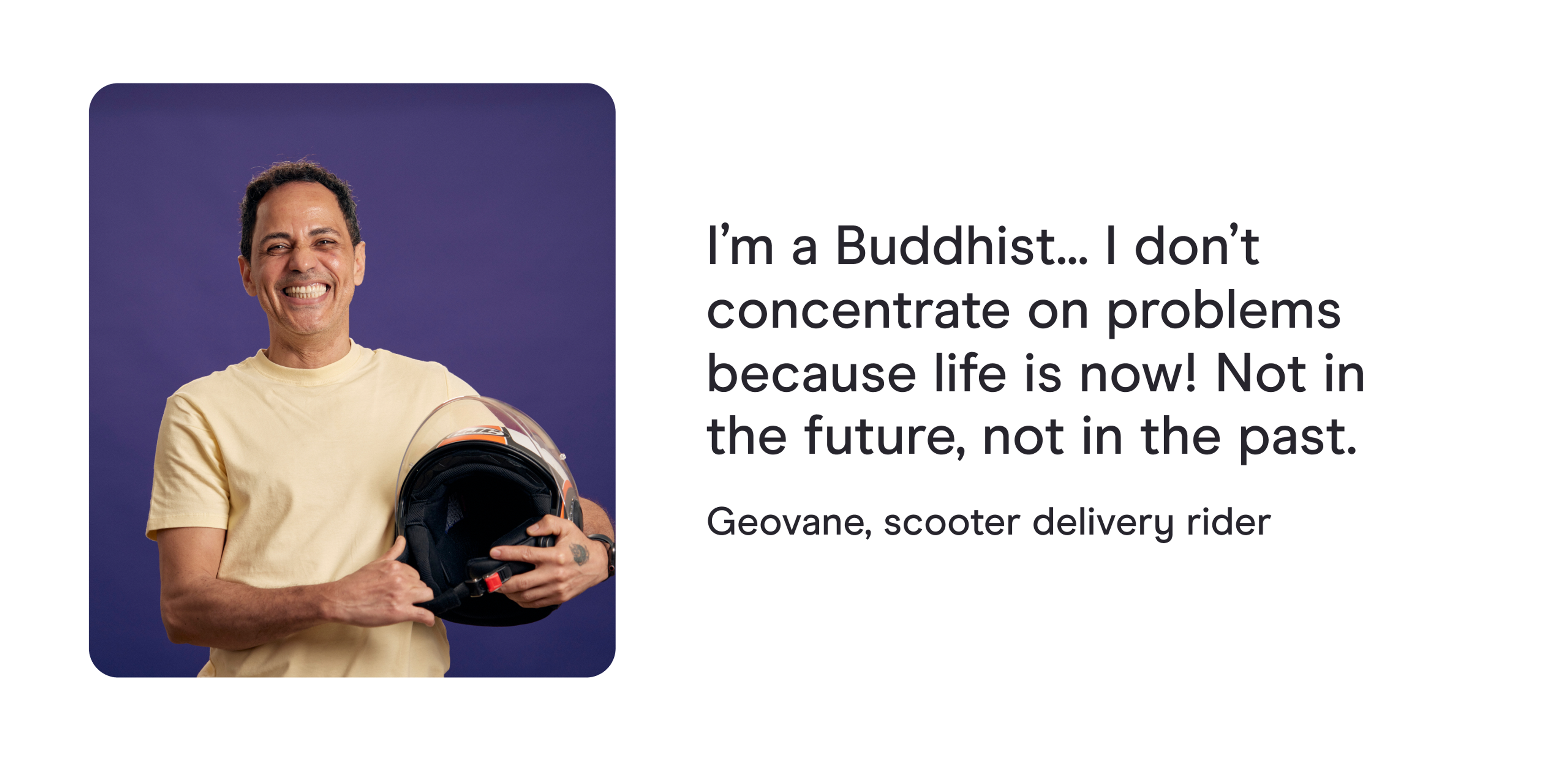 Zego customer stories: Geovane, scooter delivery rider