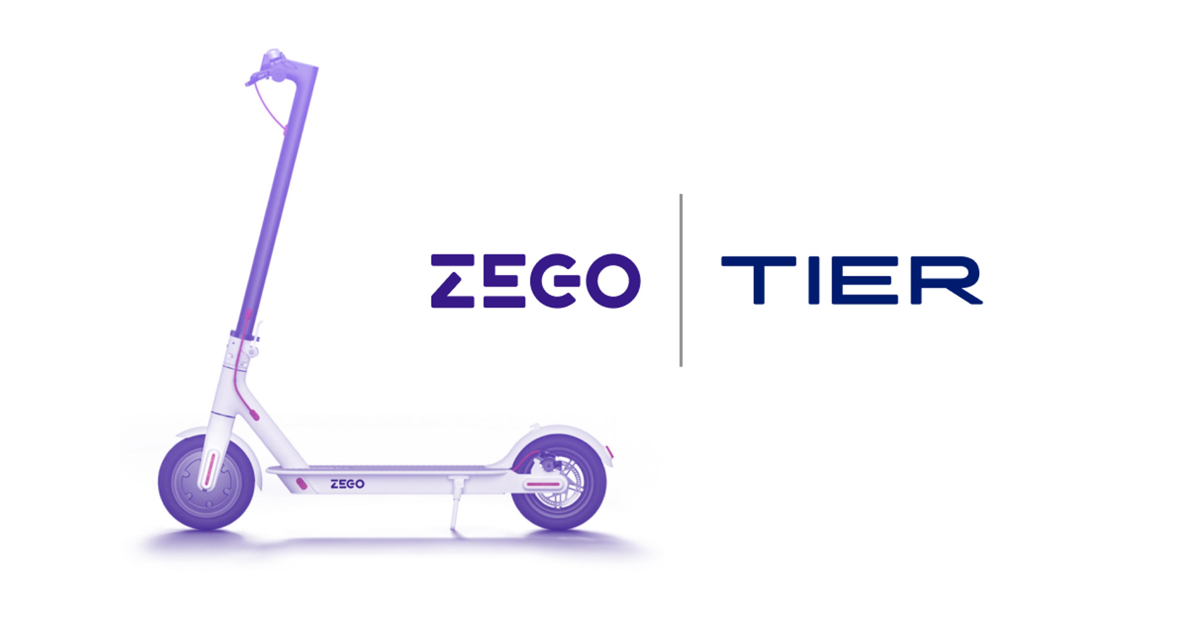 Zego partners with European e-scooter company TIER