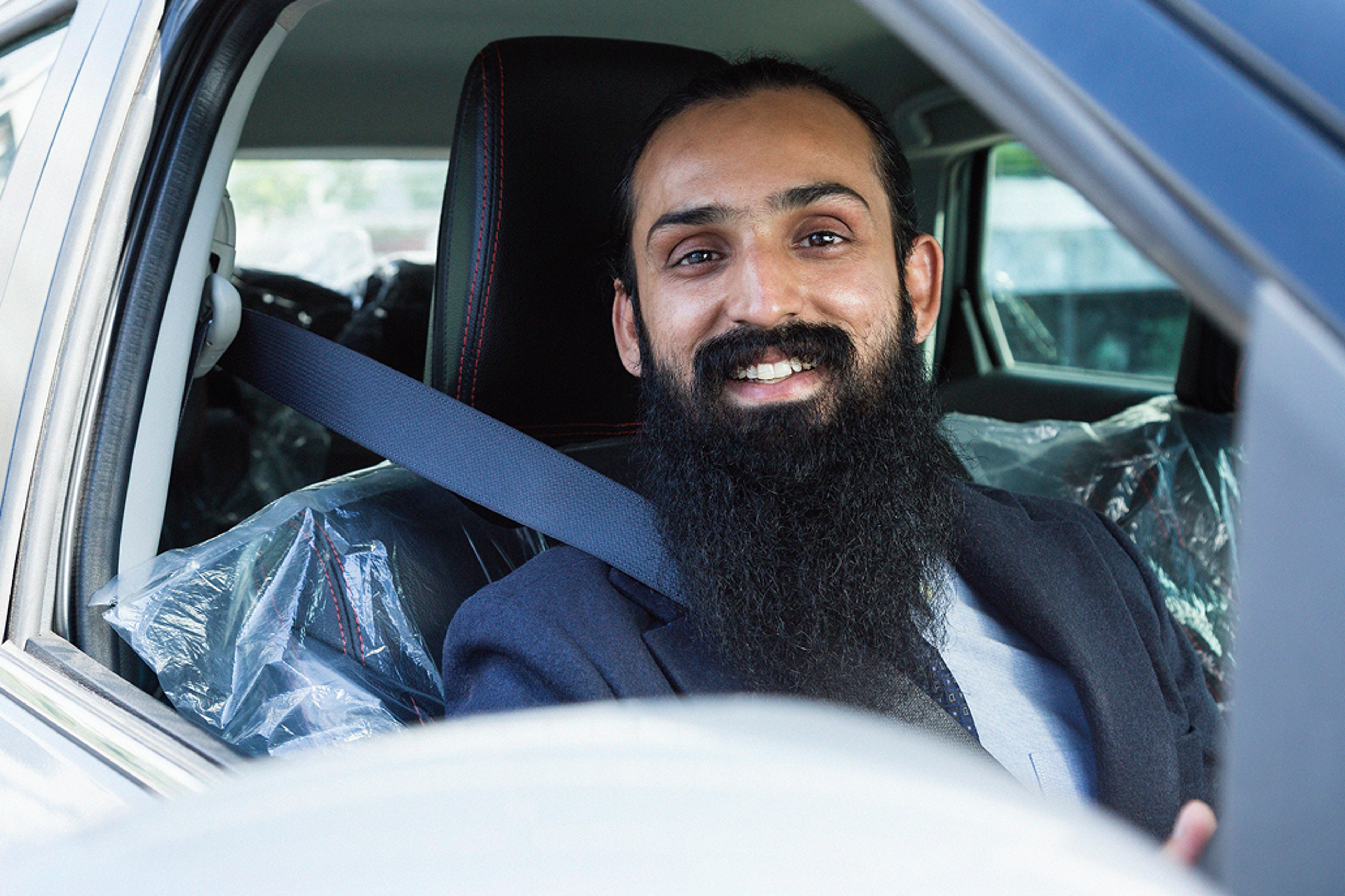 Zego taxi driver in Birmingham