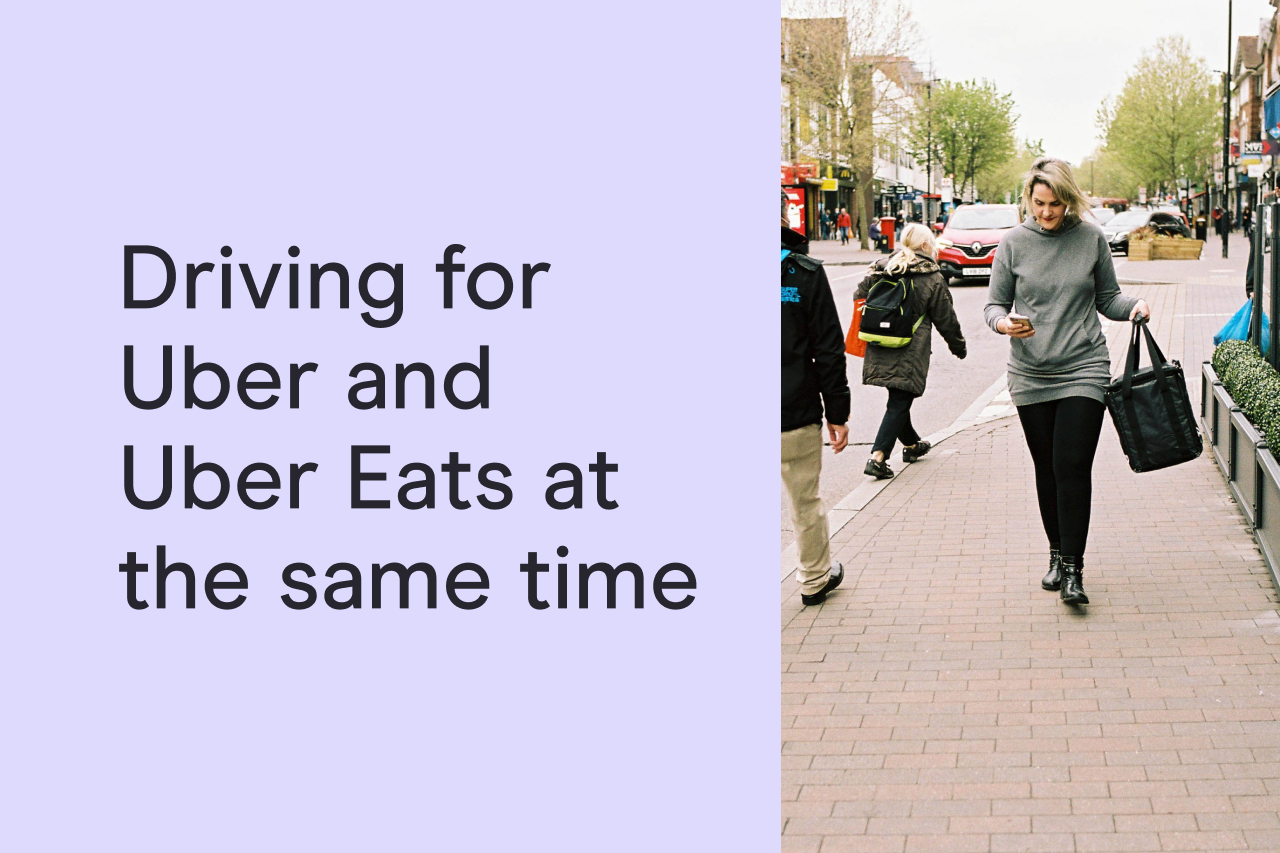 Can I Drive For Uber and Uber Eats at The Same Time