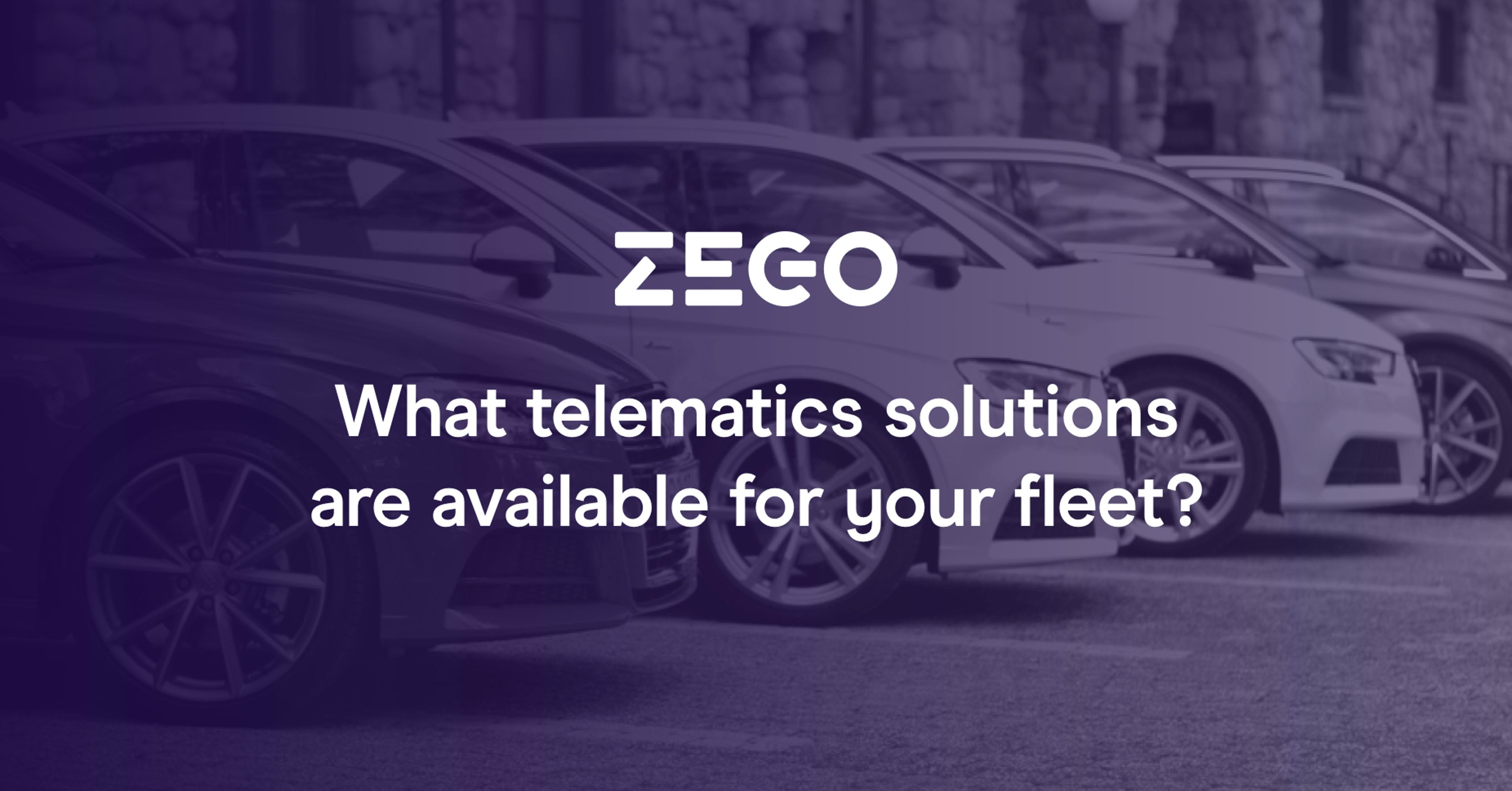 What telematics solutions are available for your fleet?