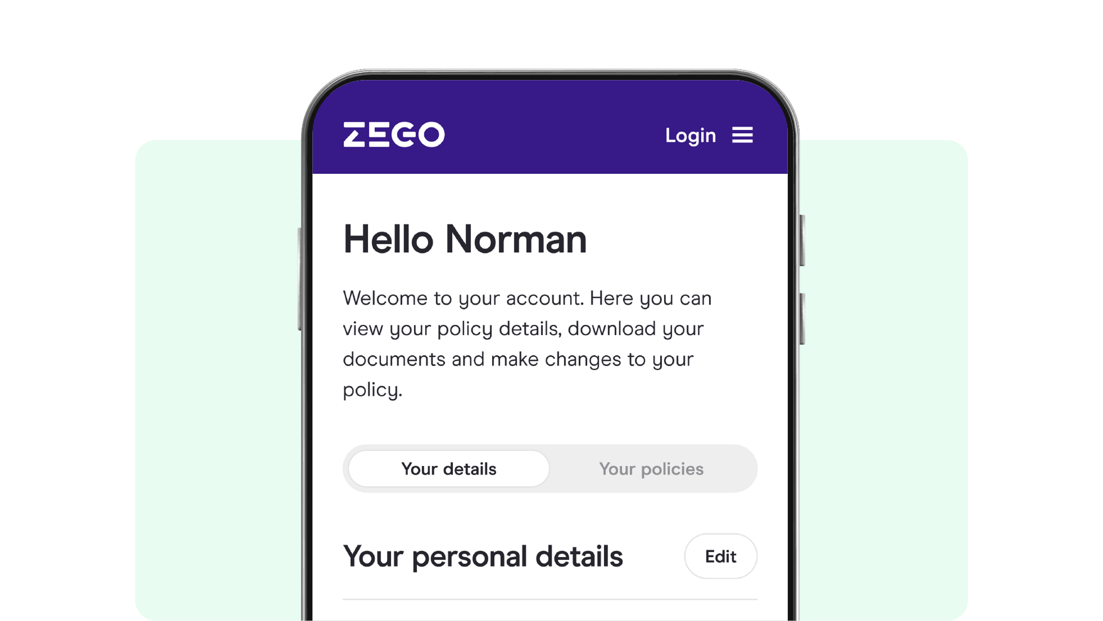 Zego Help and Support.