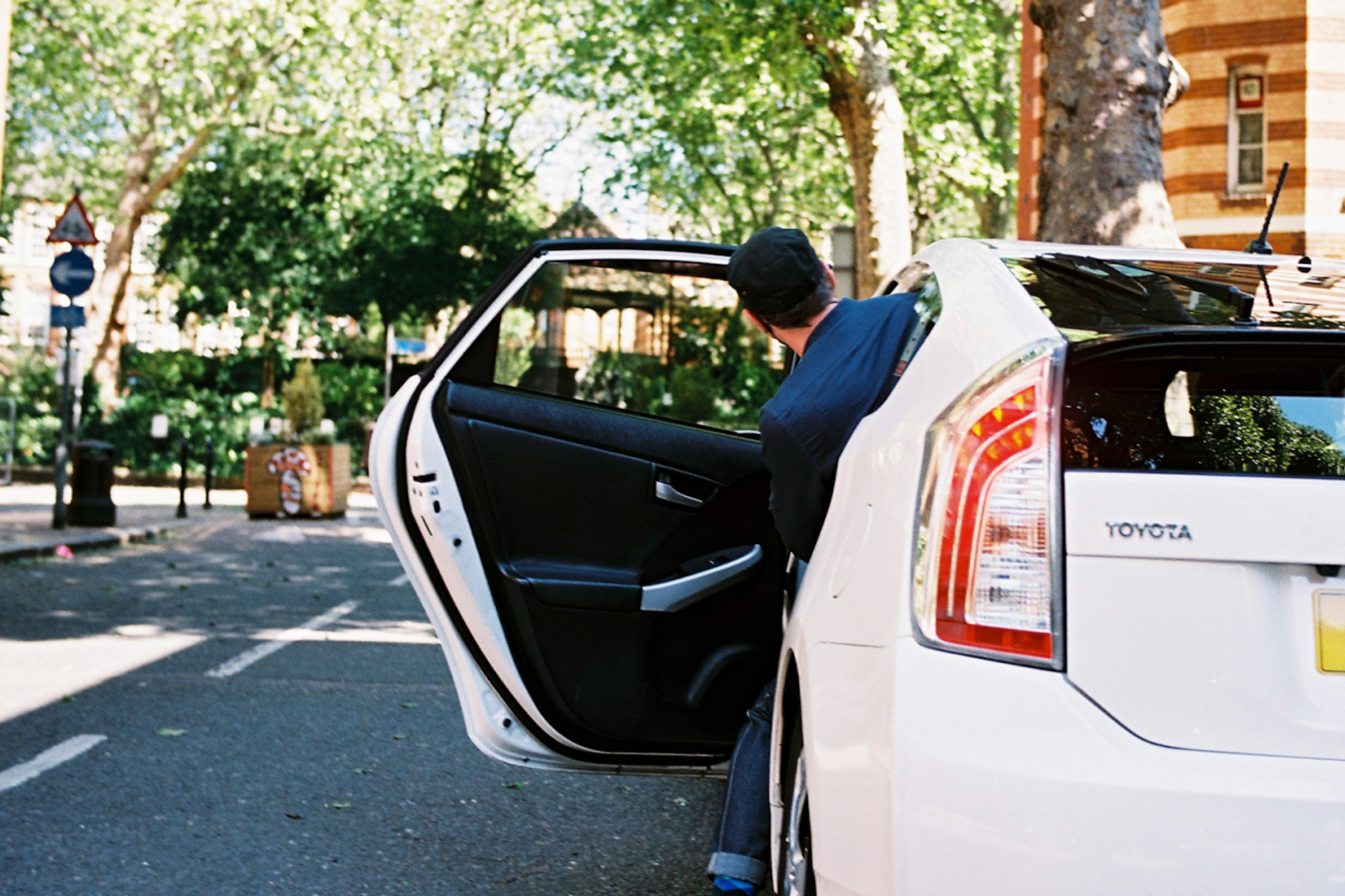 Uber driving in London