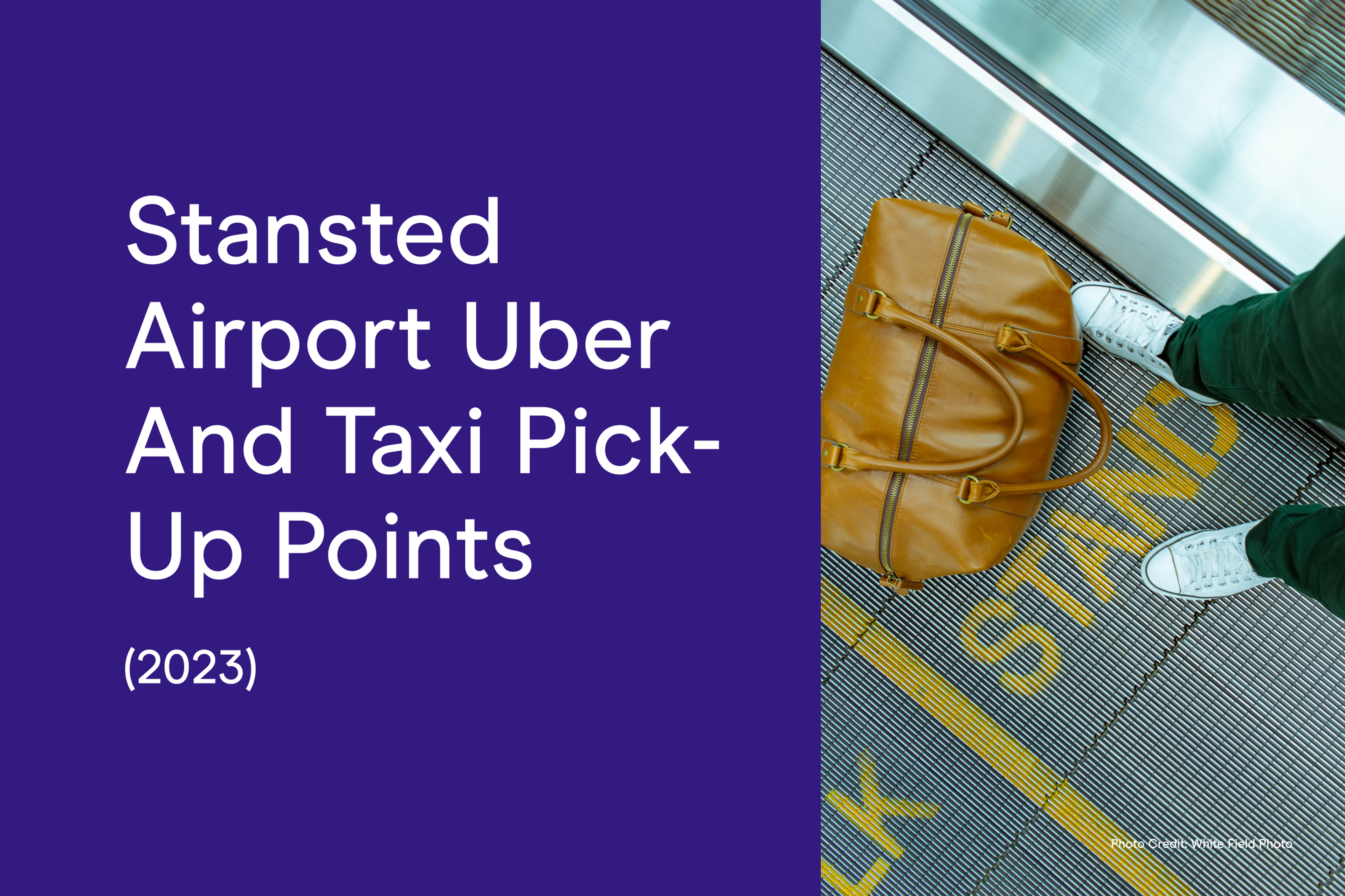 Stanstead Airport Uber and taxi pick up points