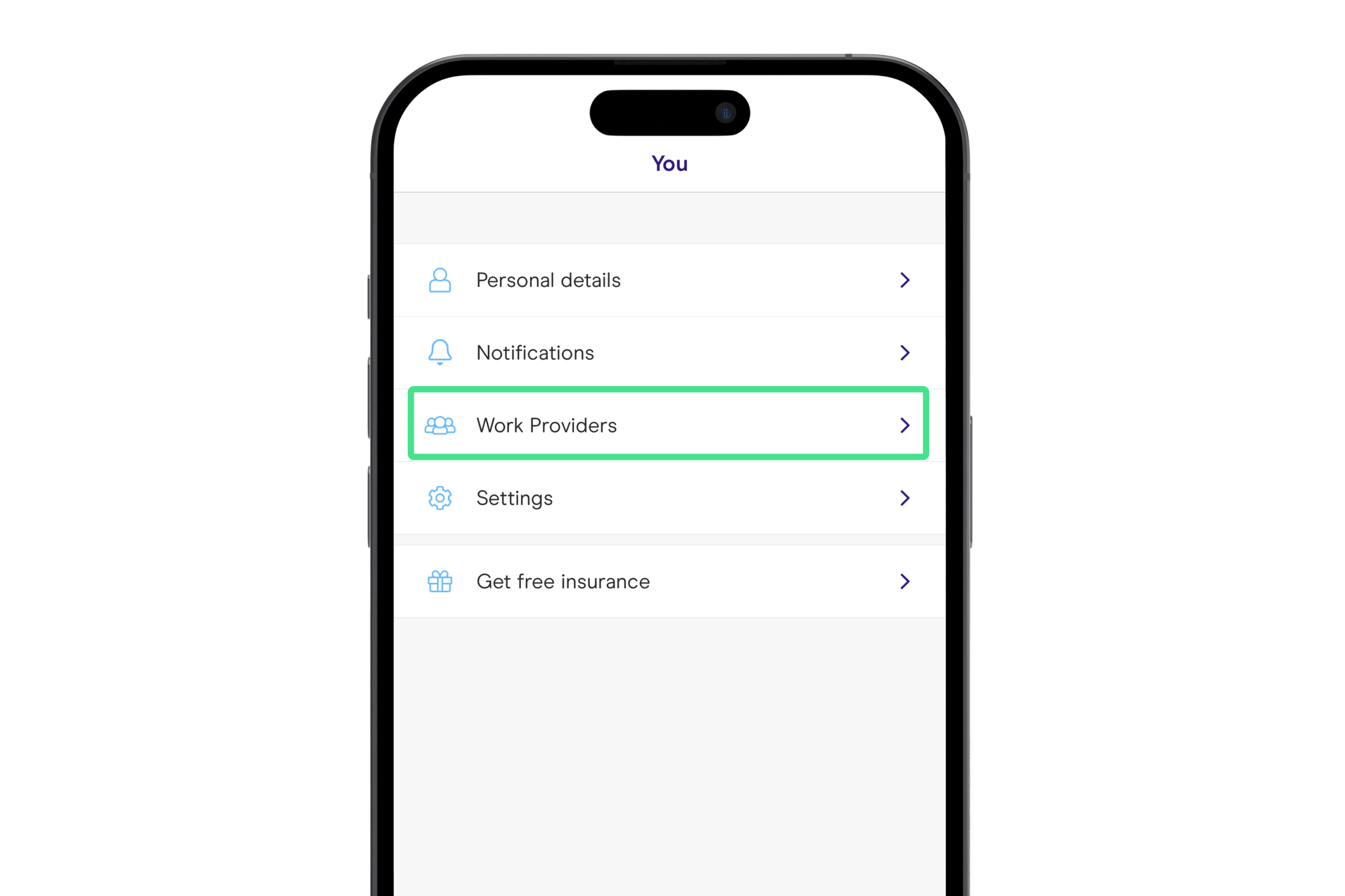 Image of the Zego Delivery app