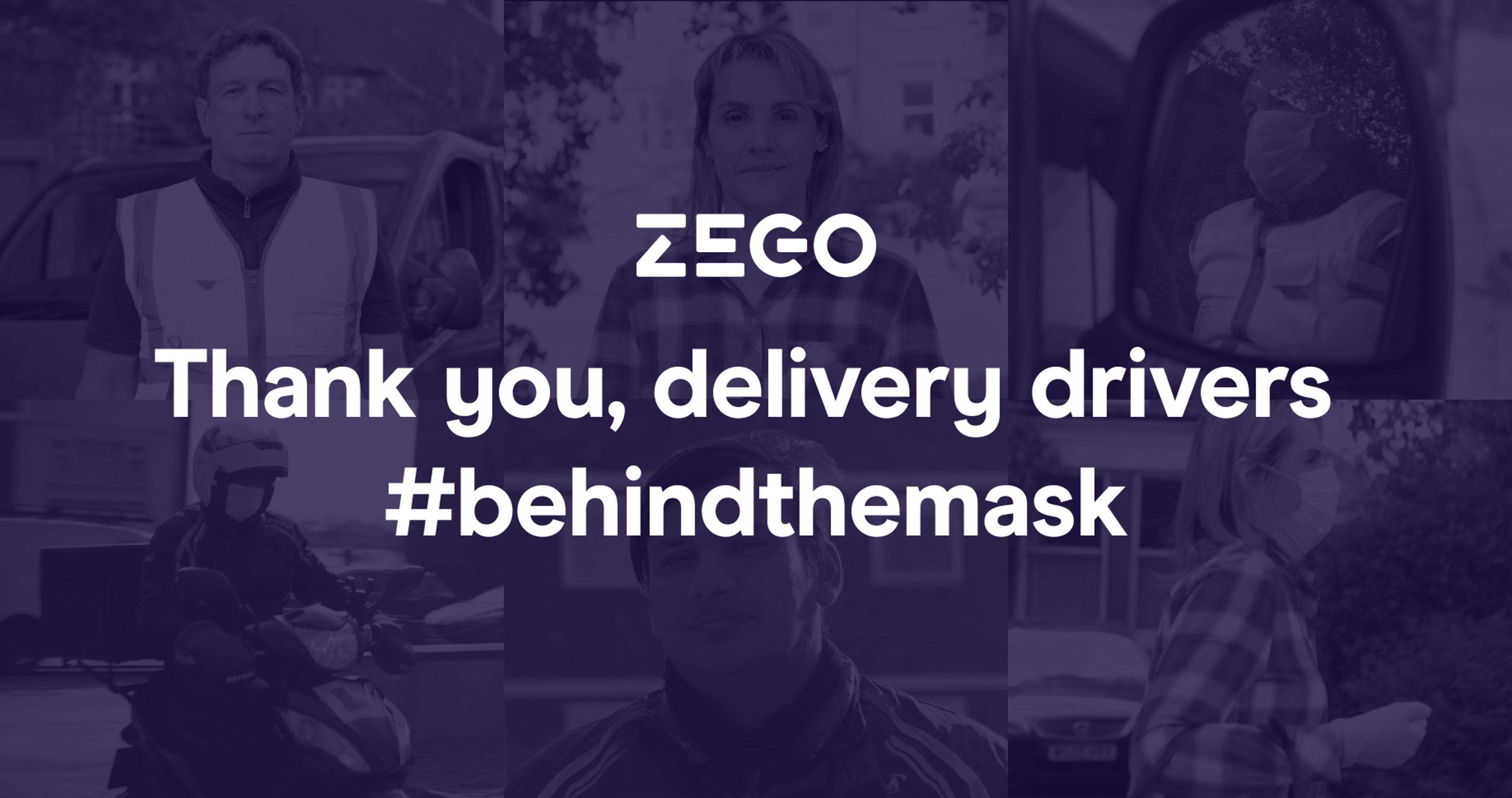 Thank you, delivery drivers #behindthemask