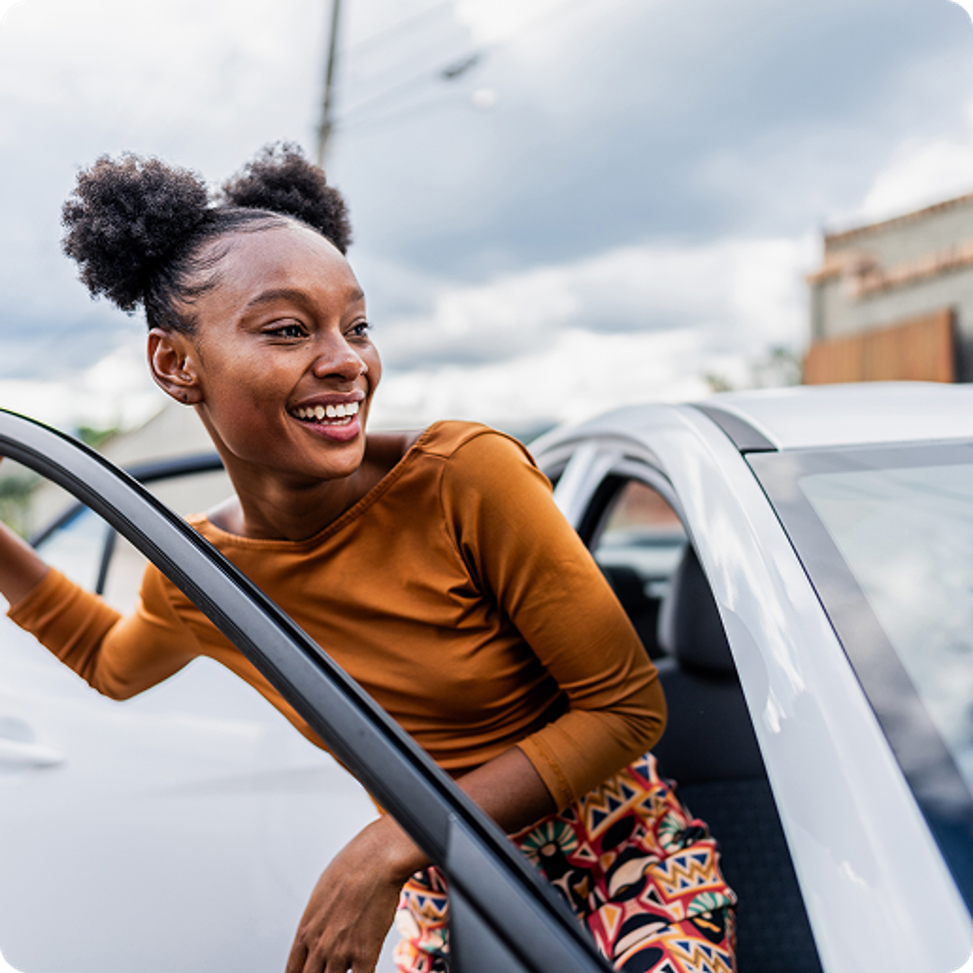 just passed her driving test telematics score