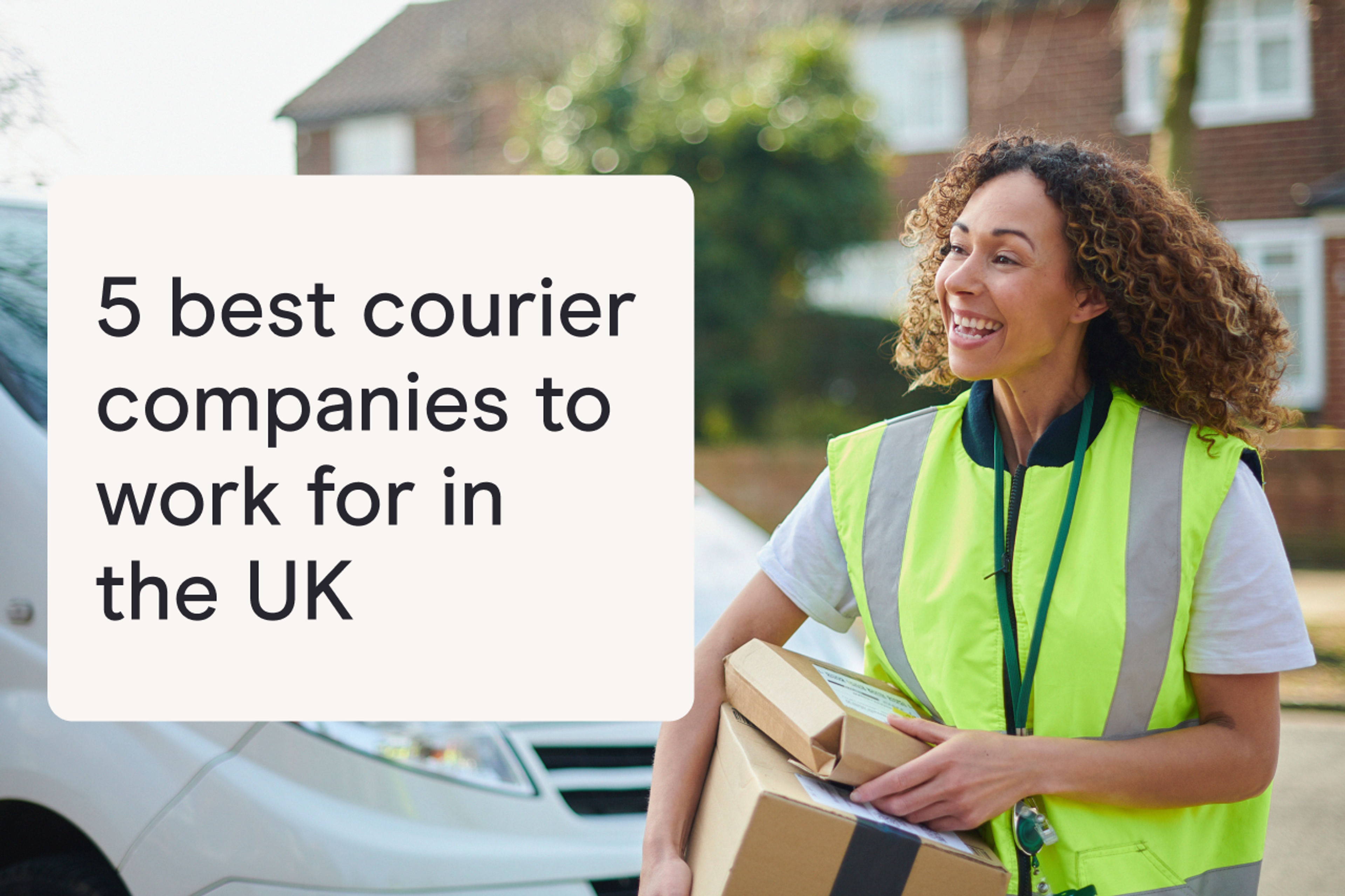 5 best courier companies blog post featured image