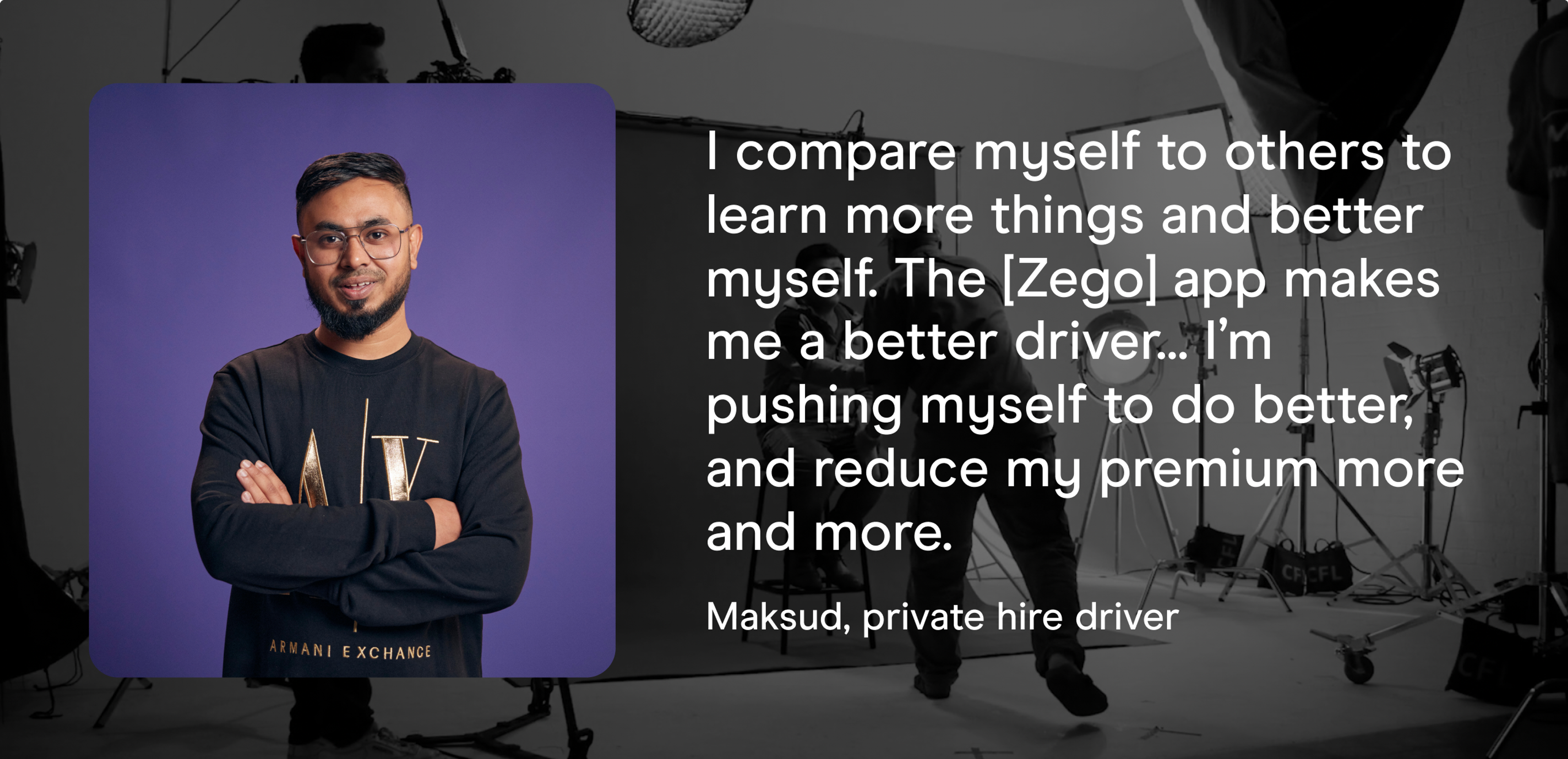 Zego customer stories: Maksud, private hire driver