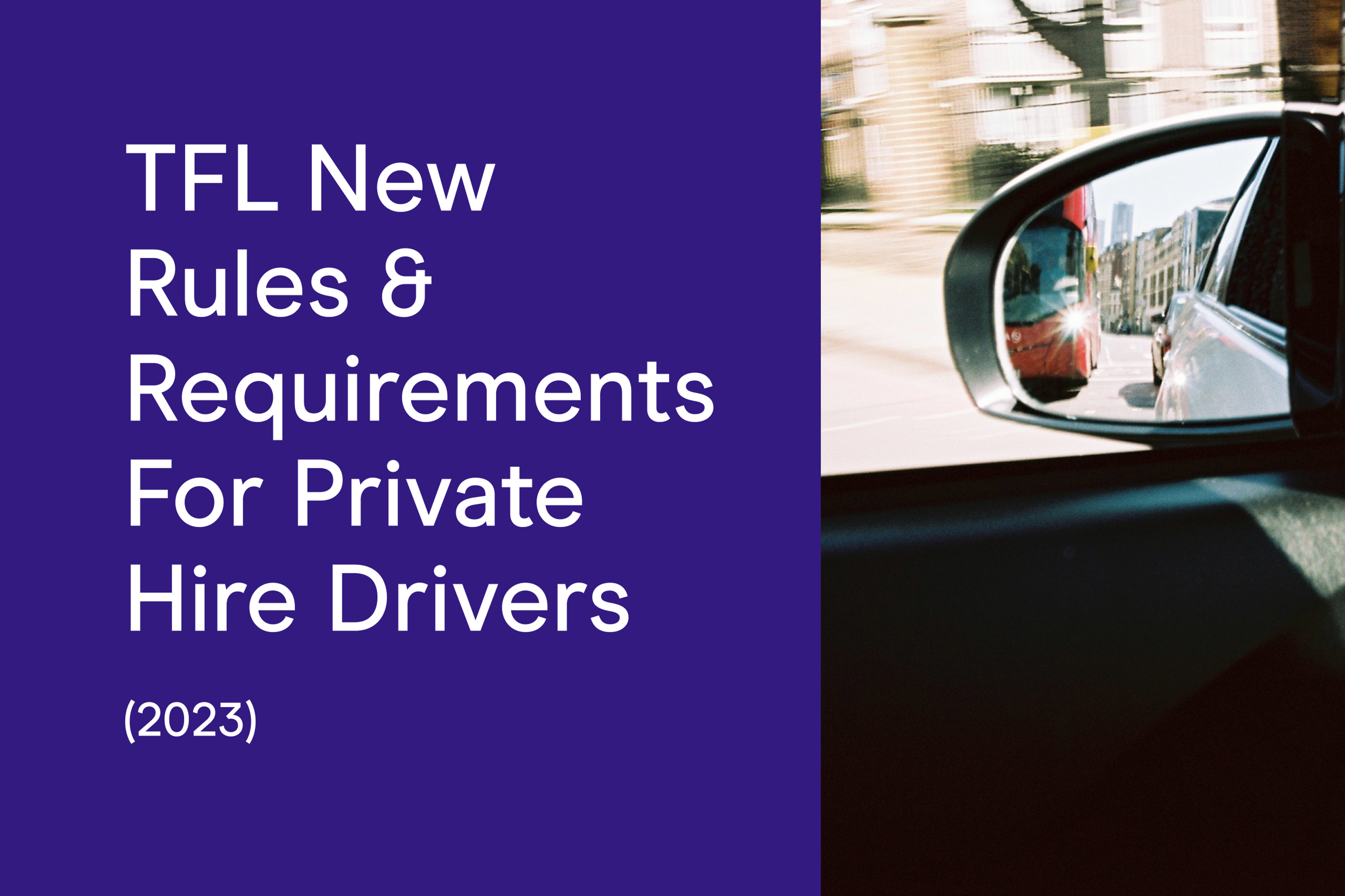 zego blog post tlf rules for taxi drivers 2023