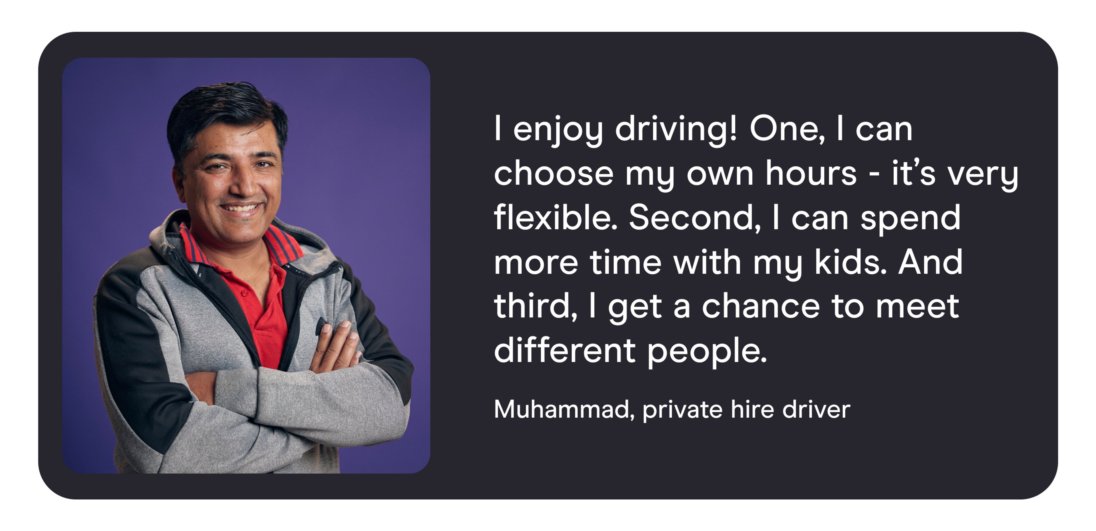 Zego customer stories: Muhammad, private hire driver