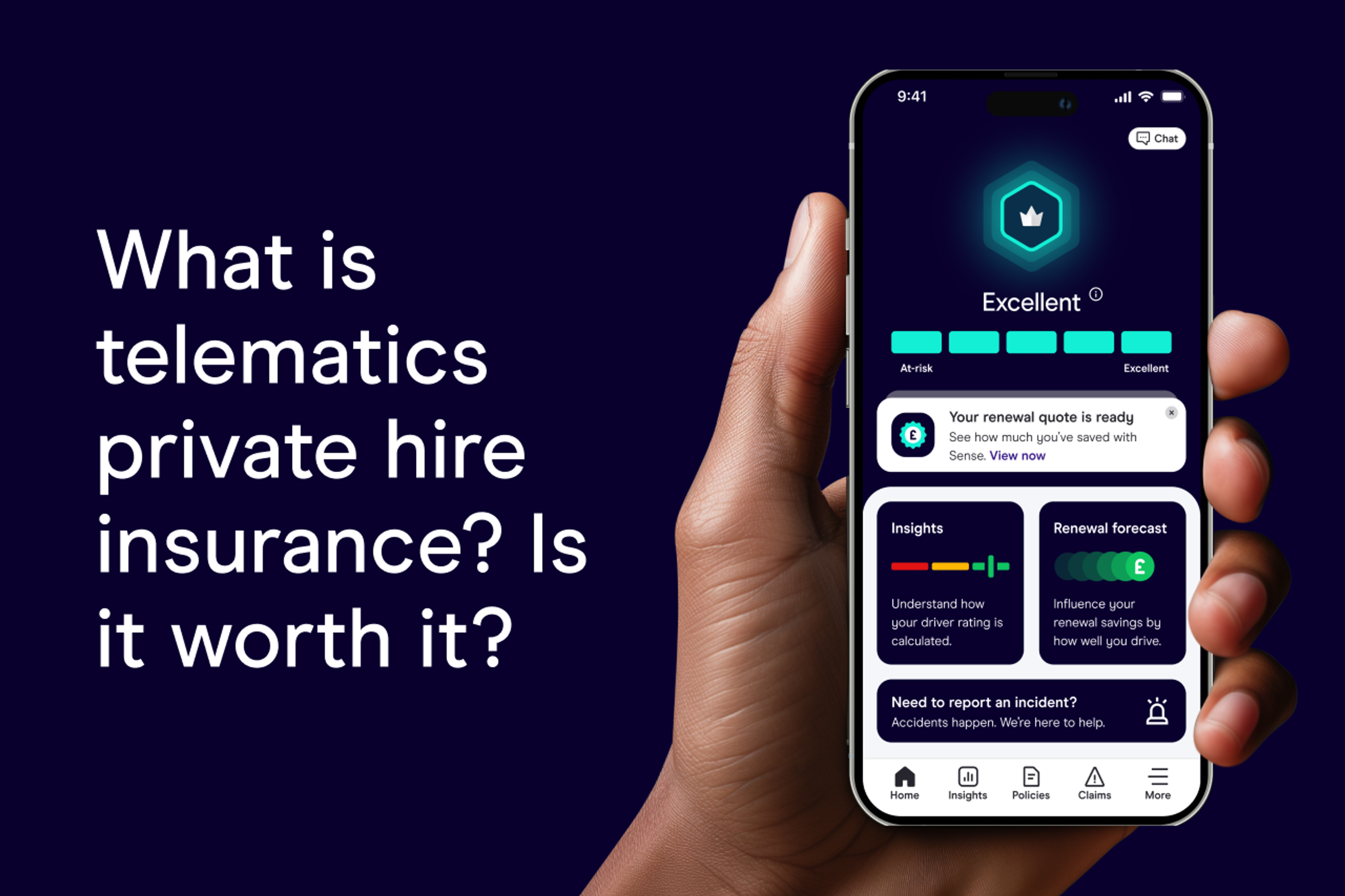 telematics driver insurance dashboard
