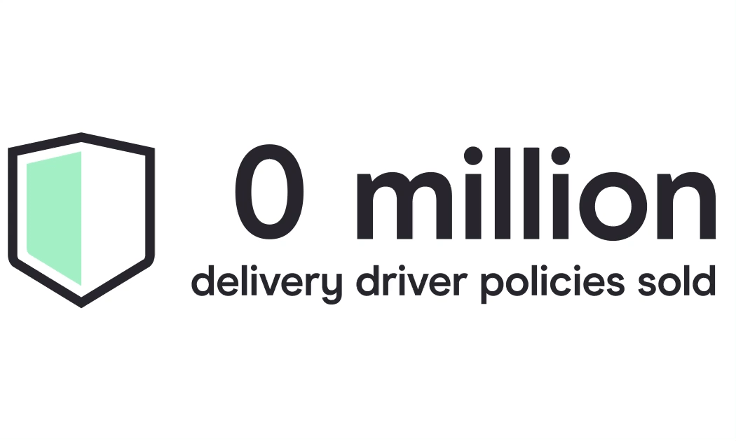 36 million food delivery driver policies sold 