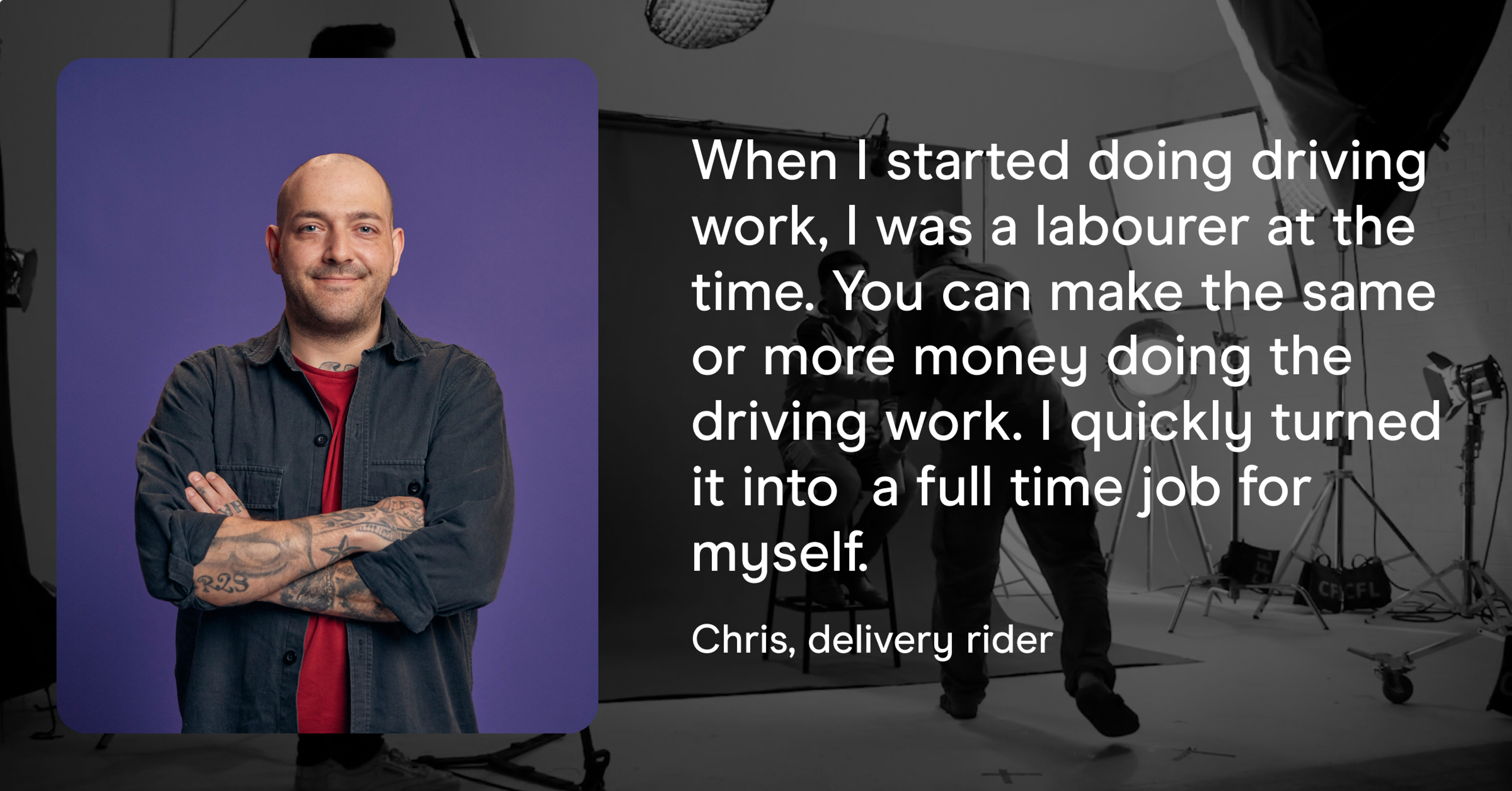 Zego customer stories: Chris, delivery rider