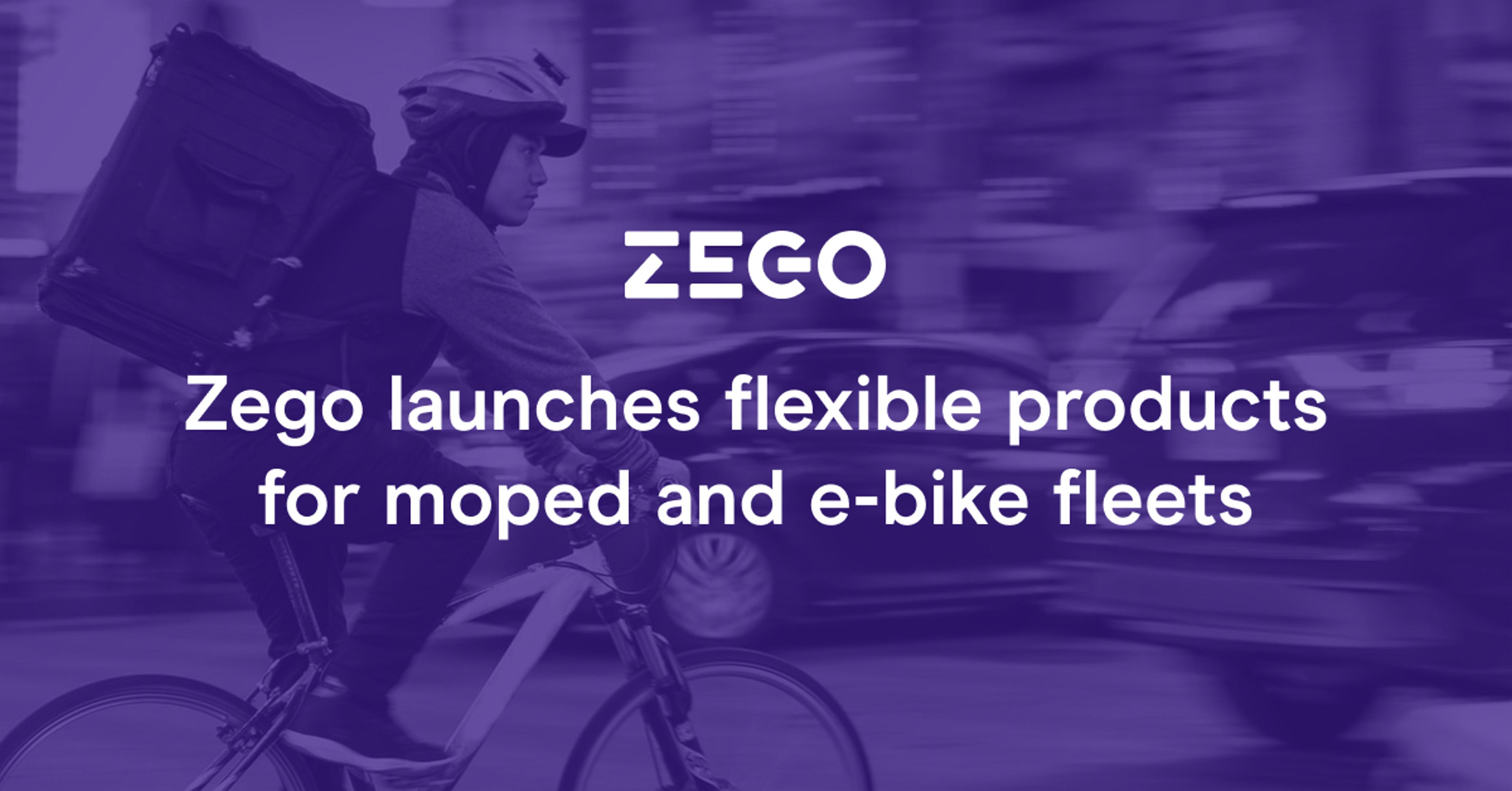 Zego launches flexible products for moped and e-bike fleets