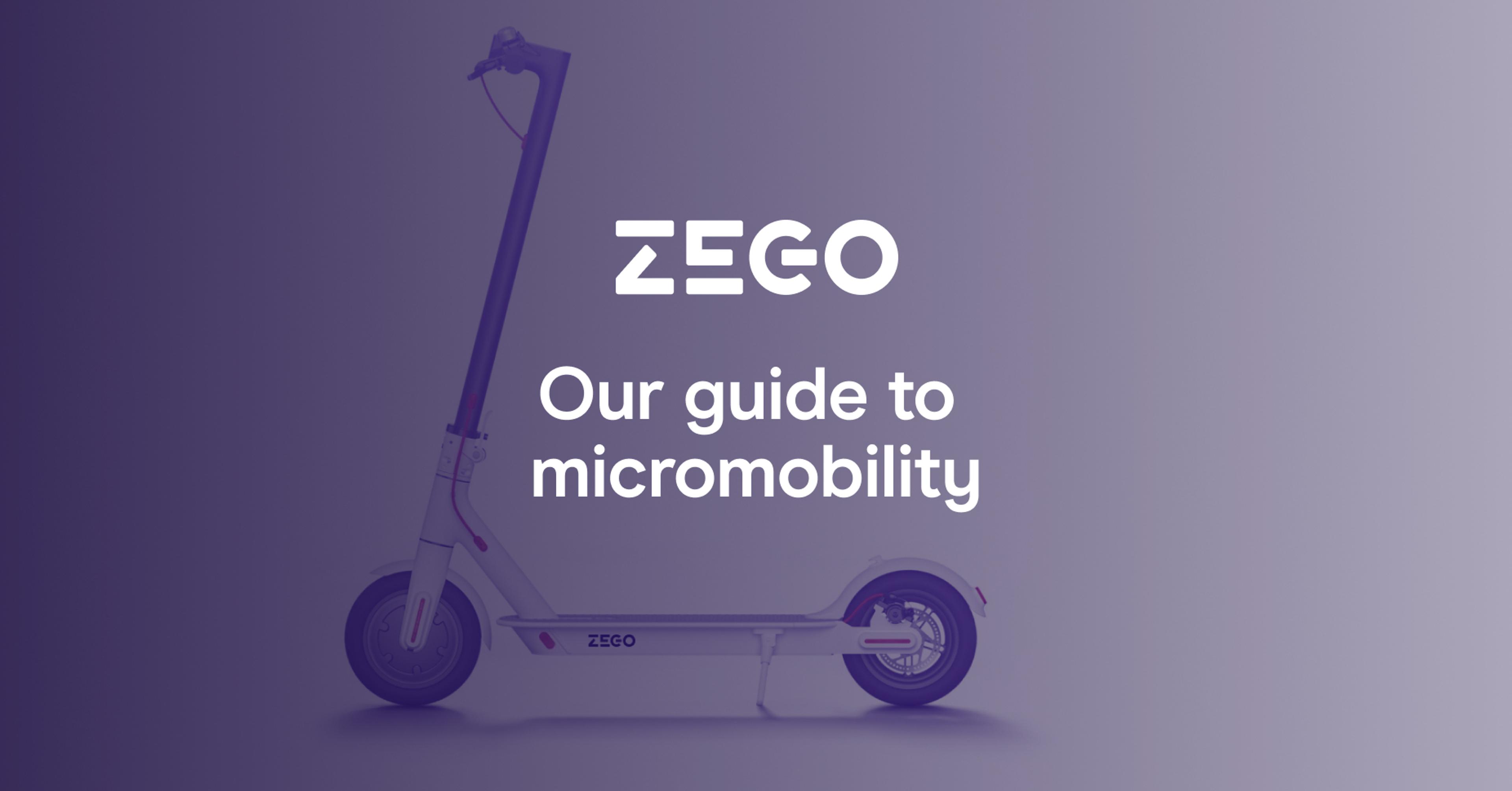 Our guide to micromobility