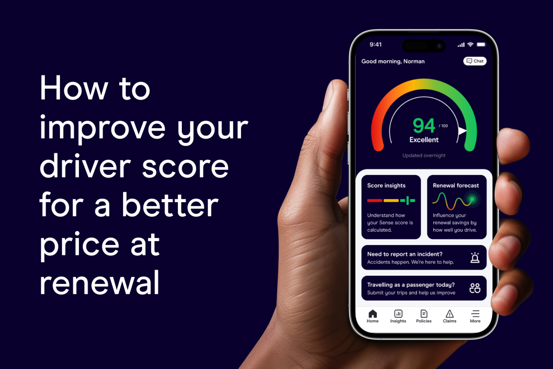 How to improve your driver rating for a better price at renewal