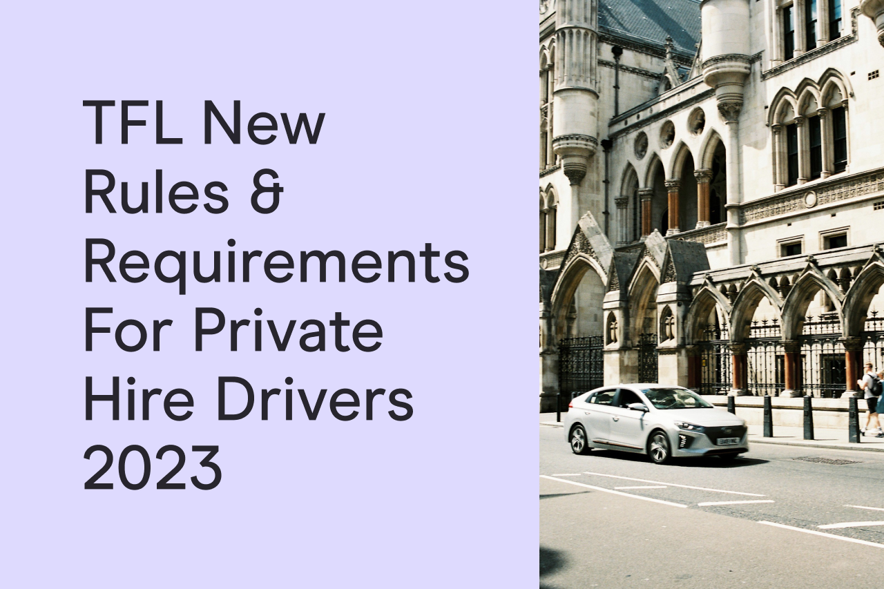 TFL New Rules & Requirements For Private Hire Drivers 2023