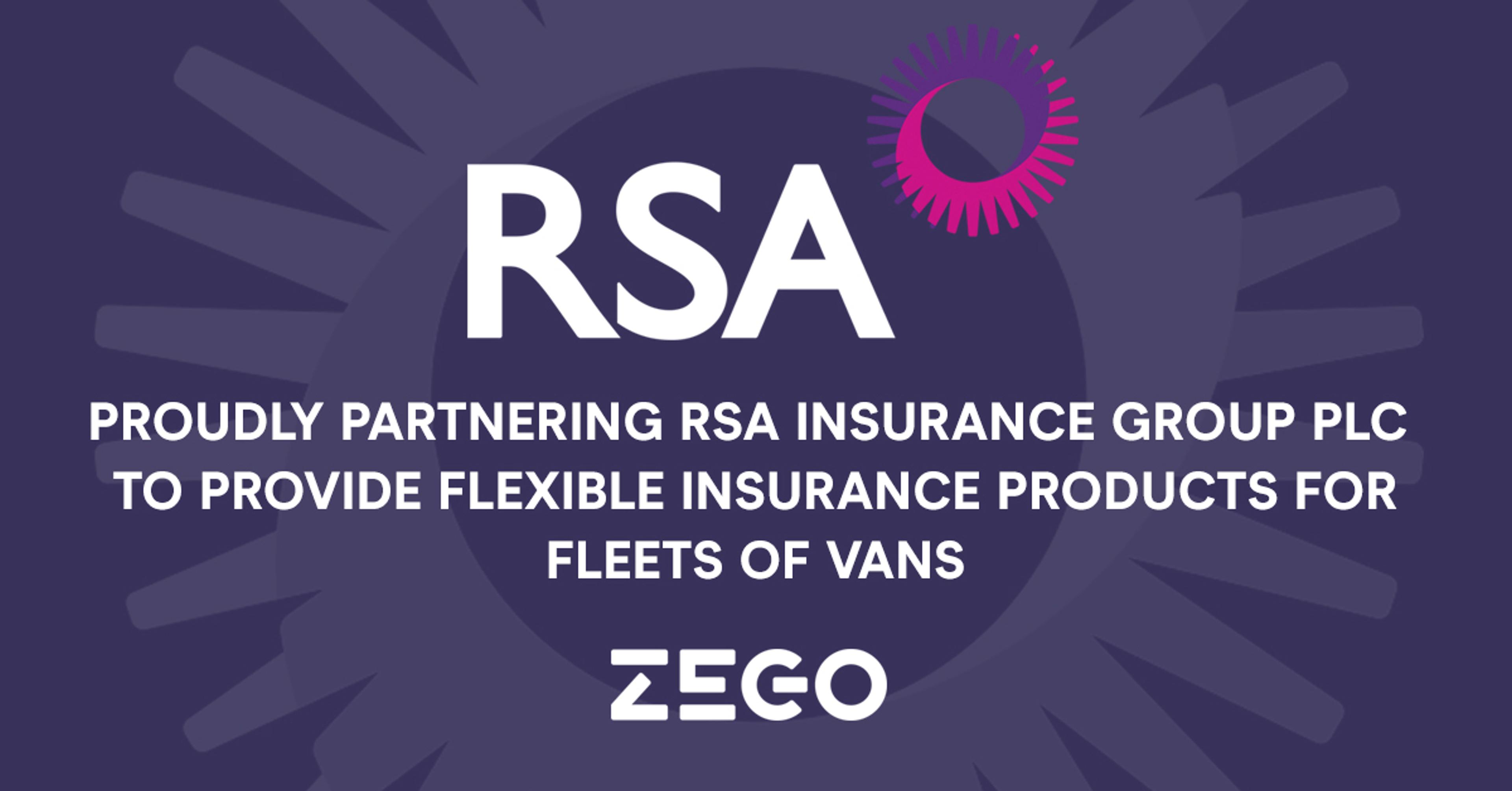 Zego partners with RSA to launch flexible insurance for fleets of vans