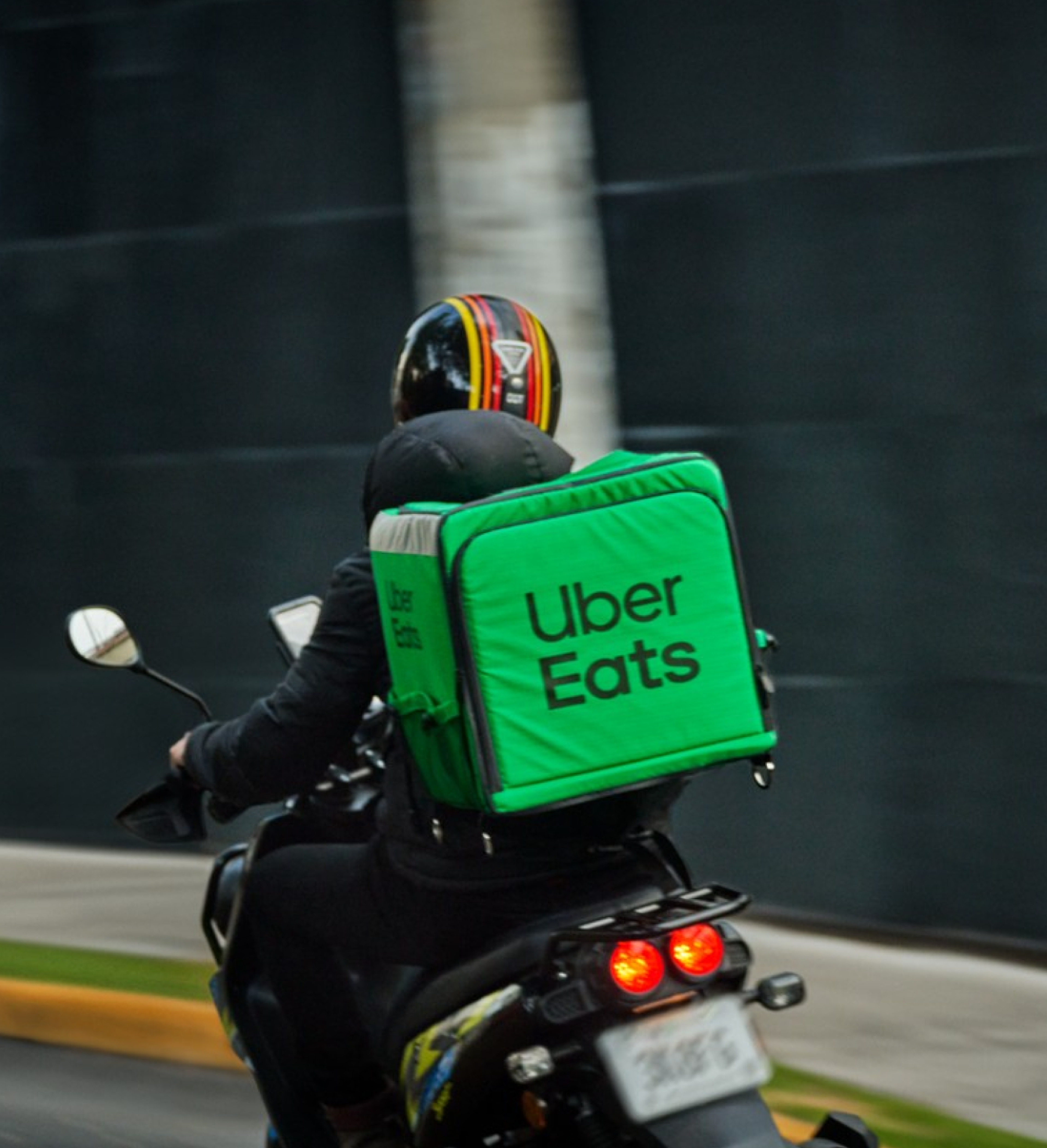 Zego Uber Eats driver