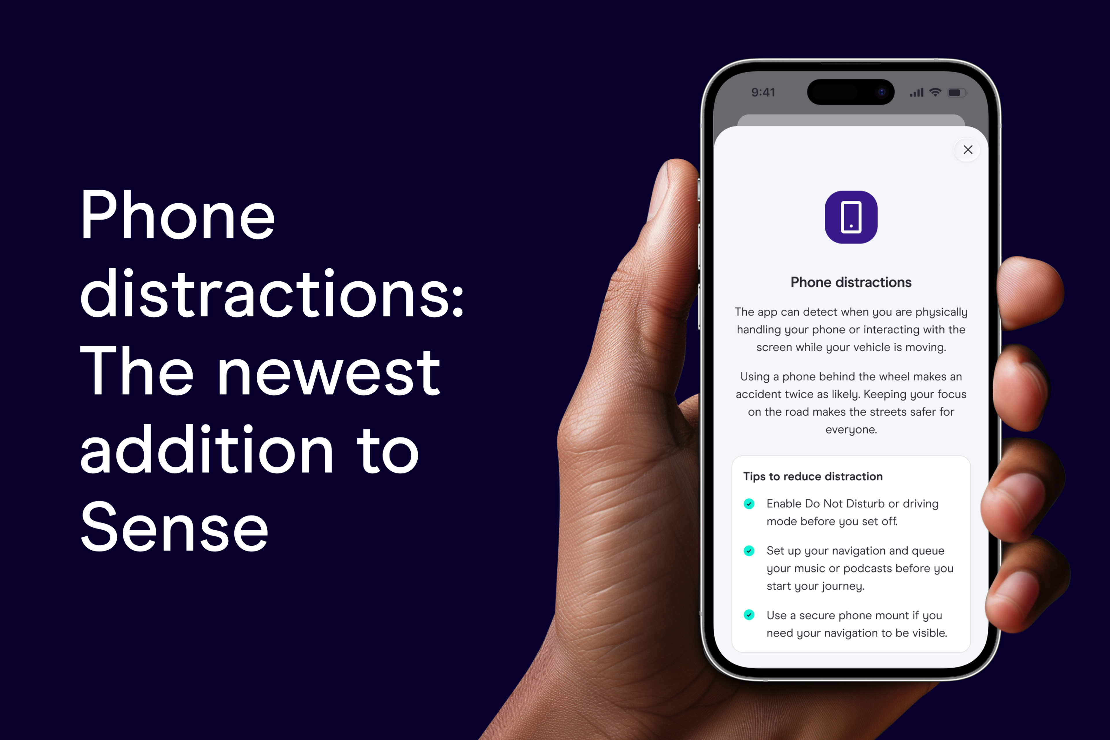 Phone Distraction: The newest Sense driver rating factor