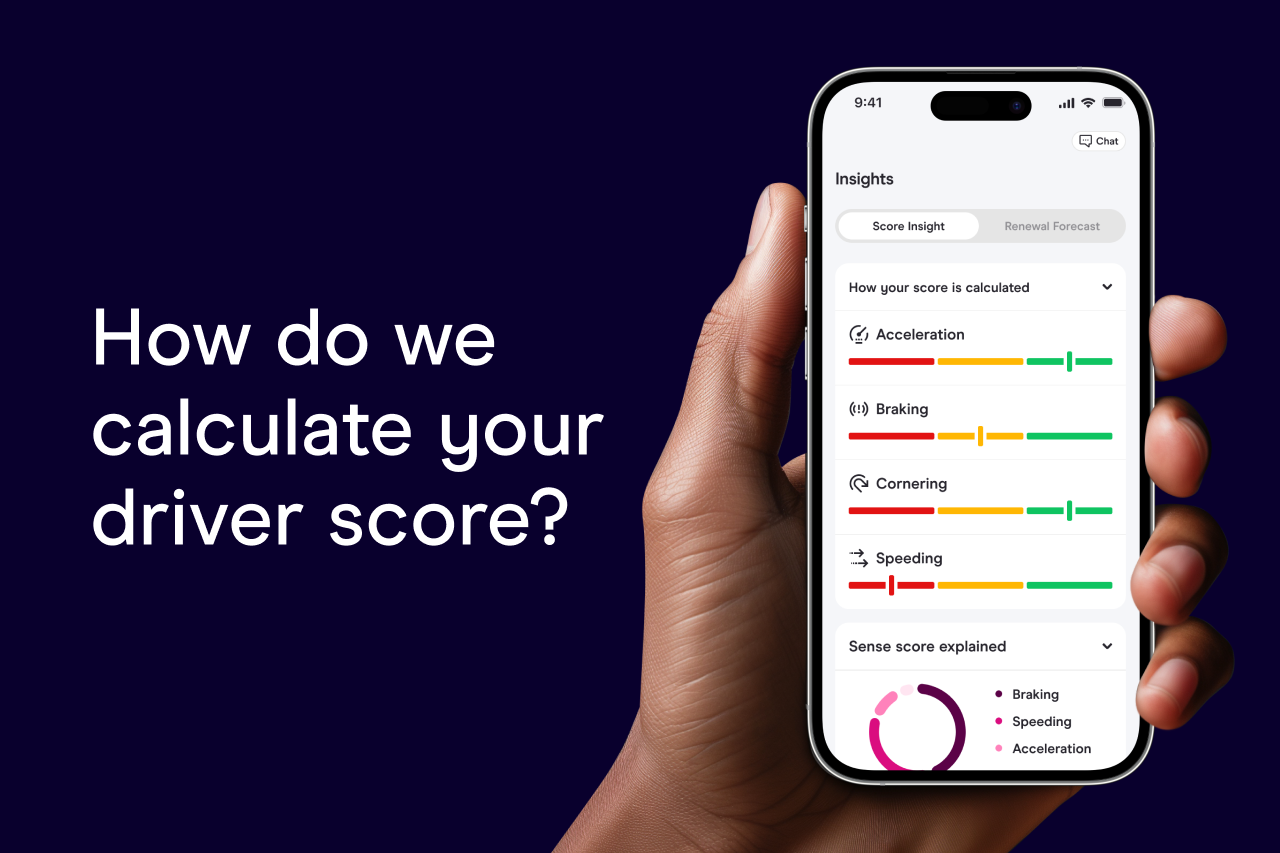 How do we calculate your driver score?
