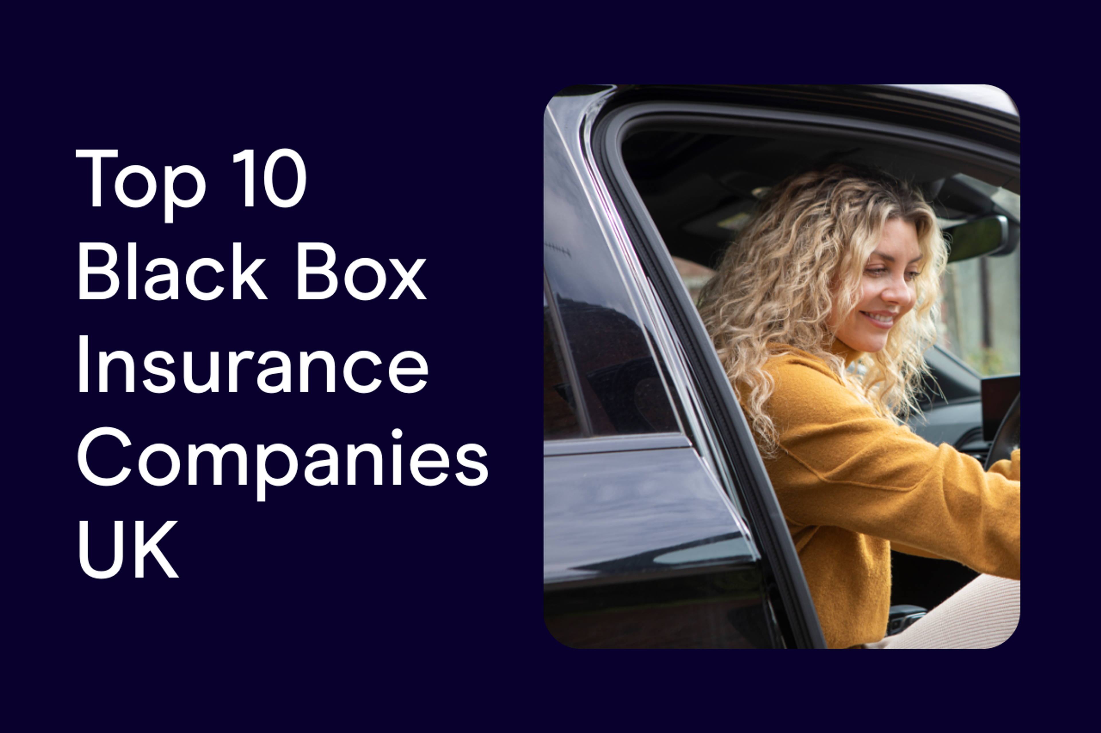 top 10 black box insurance companies uk