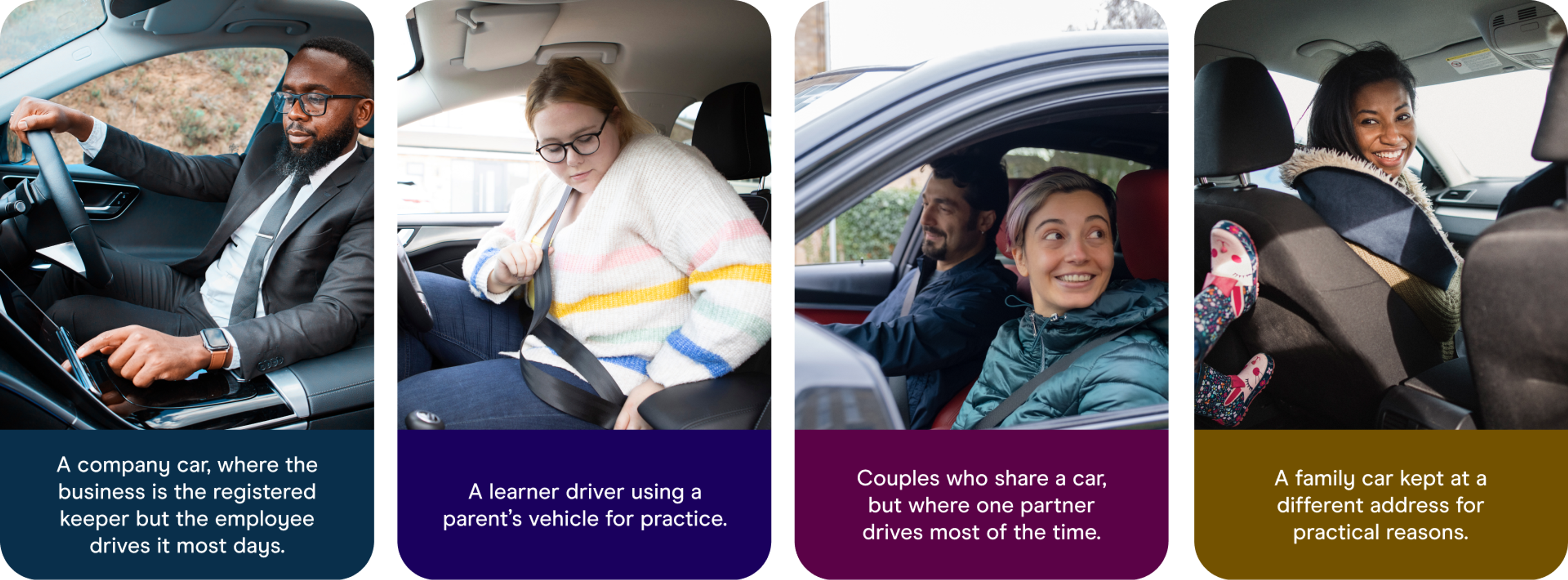 When is it fine for the main driver and registered keeper to be different image