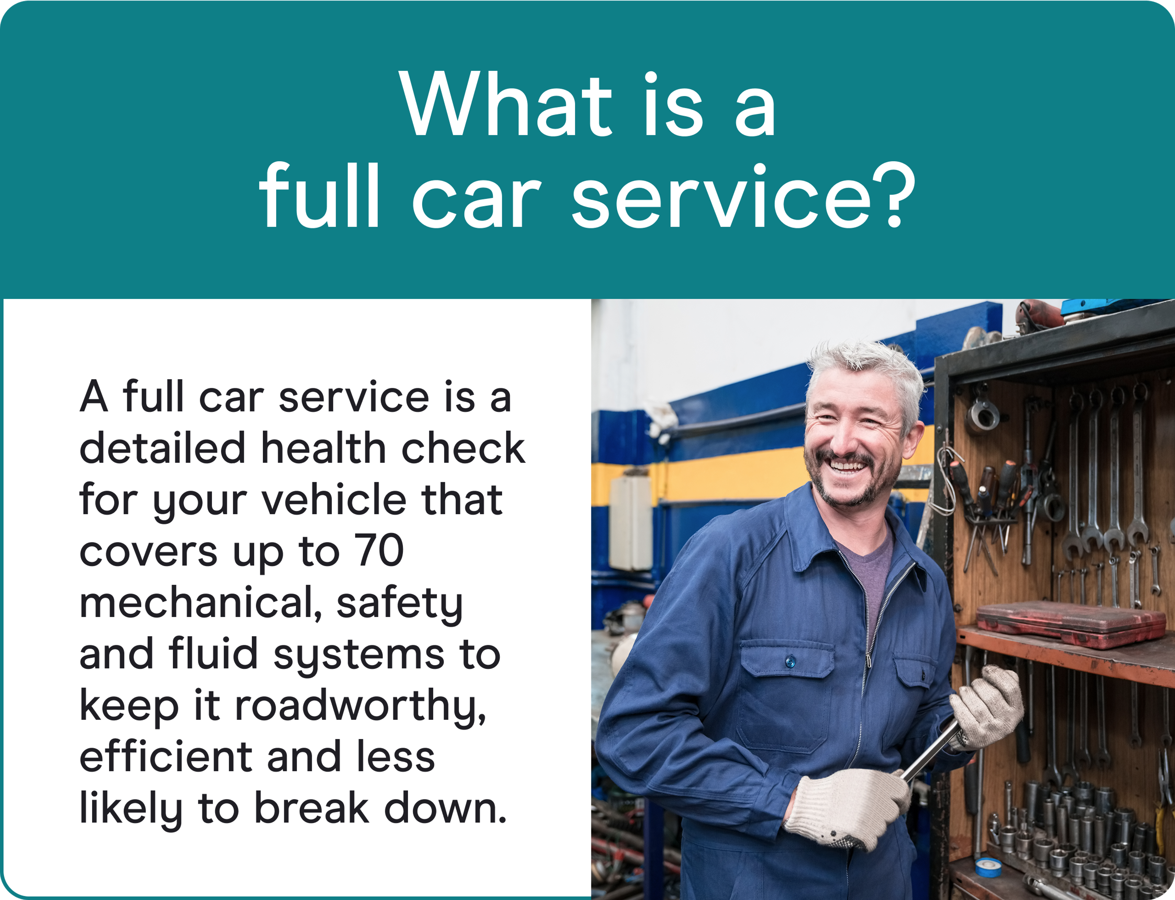 What is a full car service image