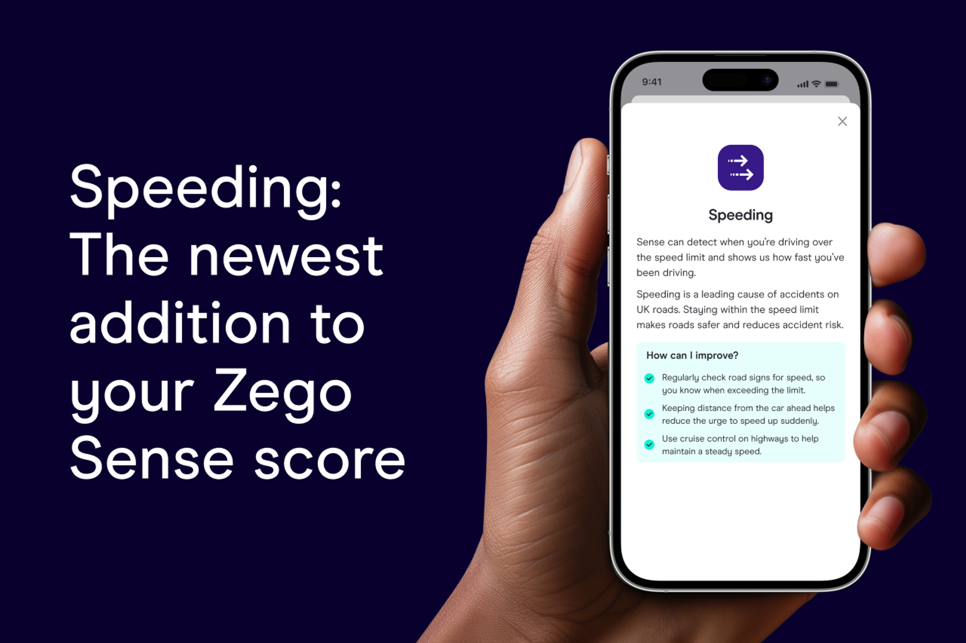  Speeding: The newest addition to your Zego Sense Score