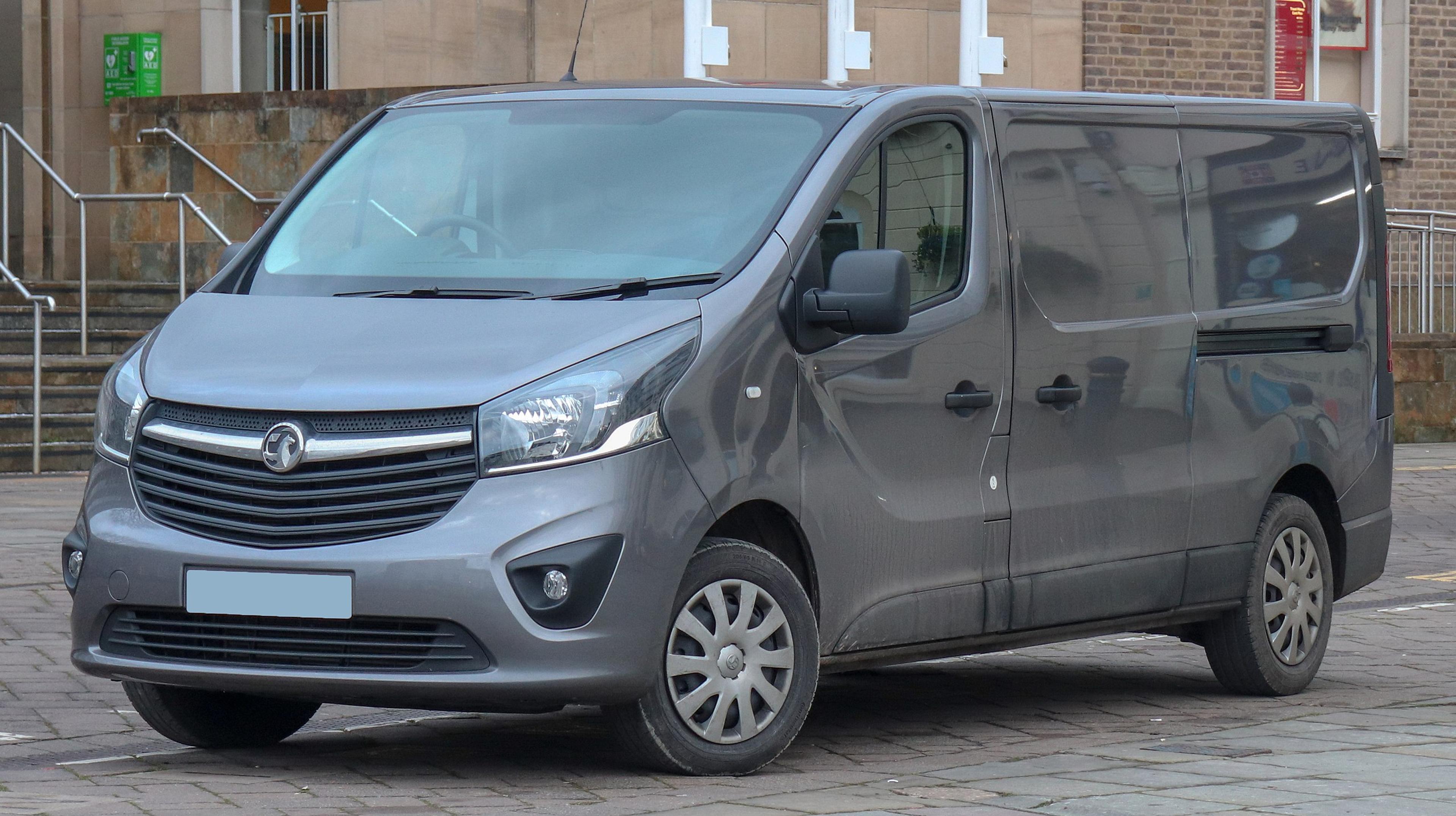 grey vauxhaul vivaro