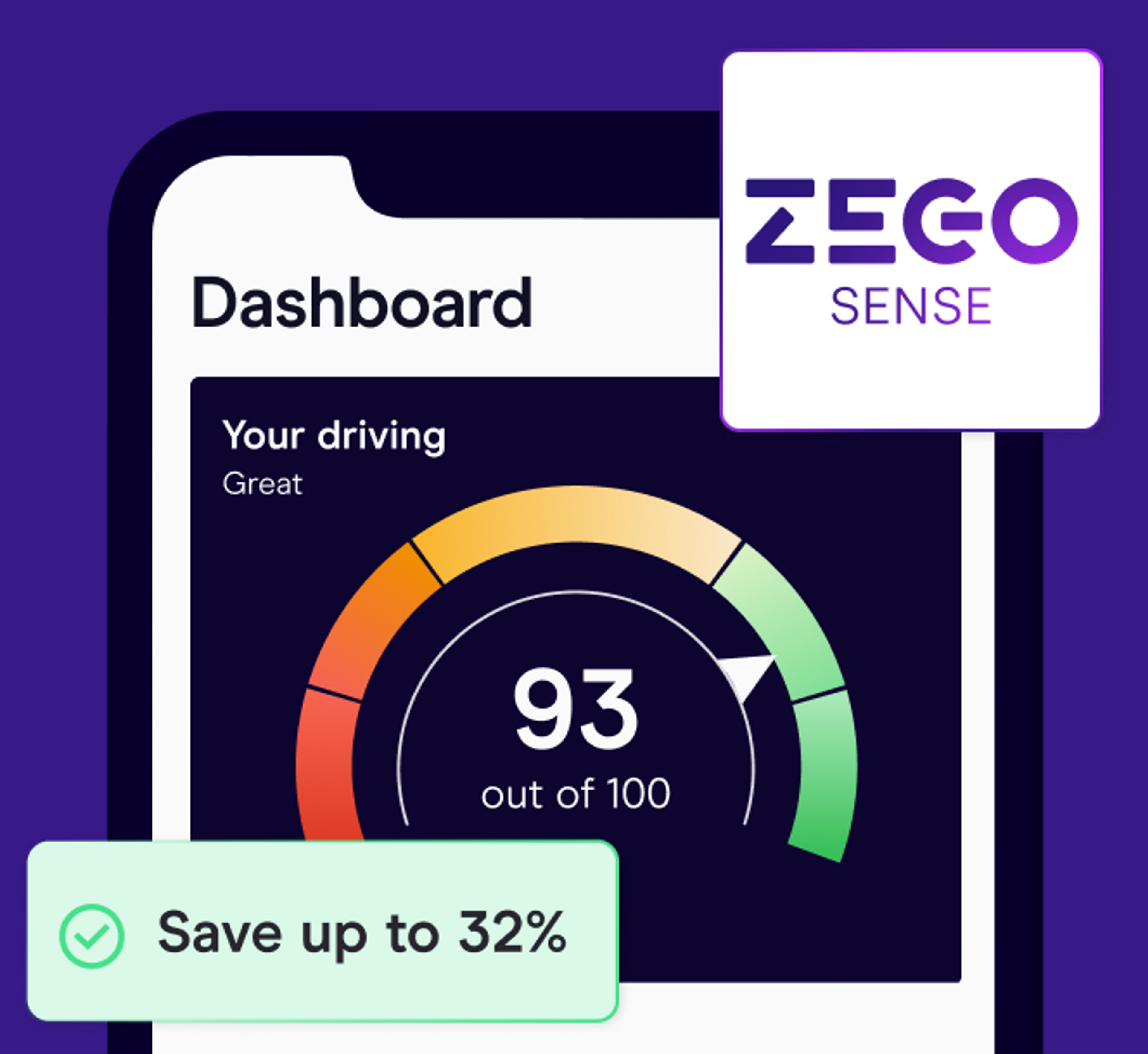 zego sense insurance app for uber taxi drivers