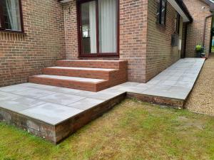 steps / paving