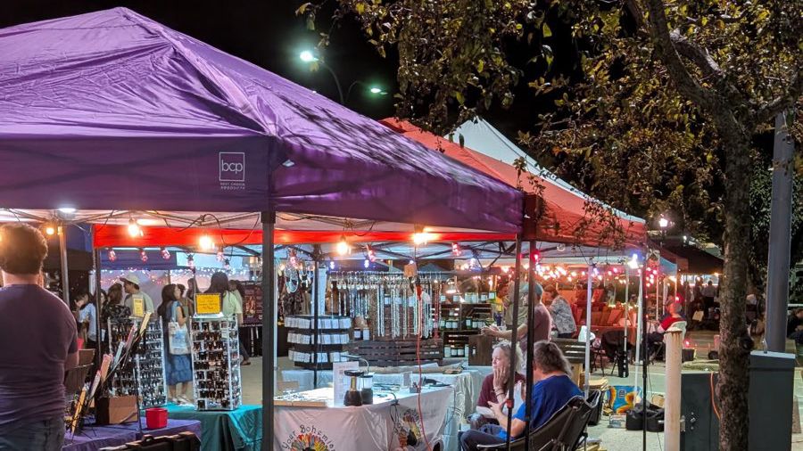 Urbana Night Market lights up September evenings