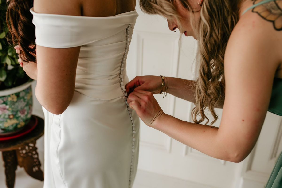 wedding dress & evening gown alterations Cape Town