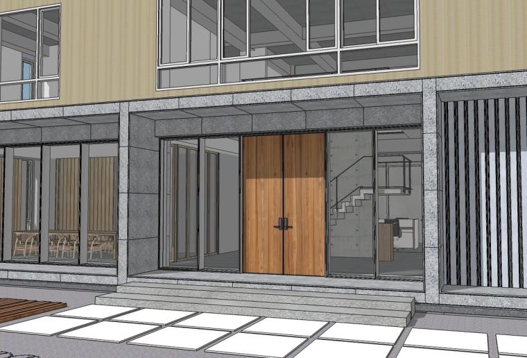 設計理念是「不只是建築,更是企業靈魂的展現」——把機械產業的精神融進空間,讓每個角落都在說企業的故事;先看 3D 模擬圖。